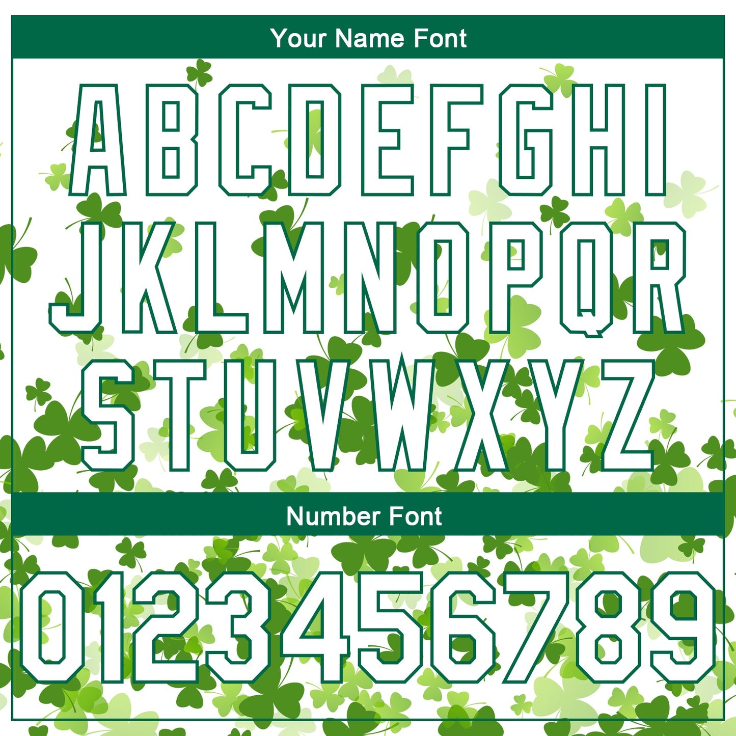 Custom White Kelly Green 3D Pattern Design St. Patrick'S Day Authentic Basketball Jersey Limited