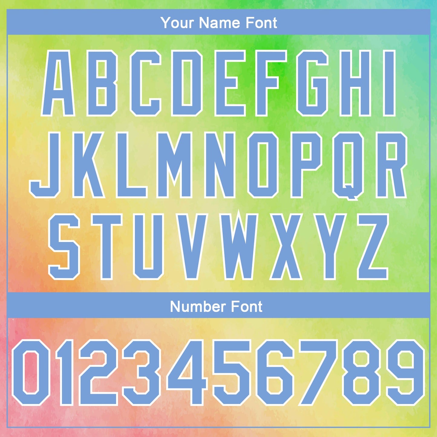 Custom Tie Dye Light Blue-White 3D Rainbow Authentic Basketball Jersey Limited