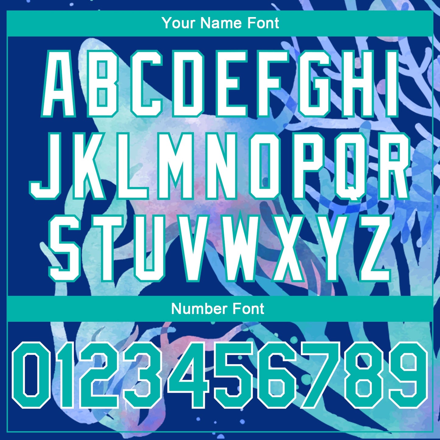 Custom Royal Aqua-White 3D Pattern Design Ocean World Authentic Basketball Jersey Limited