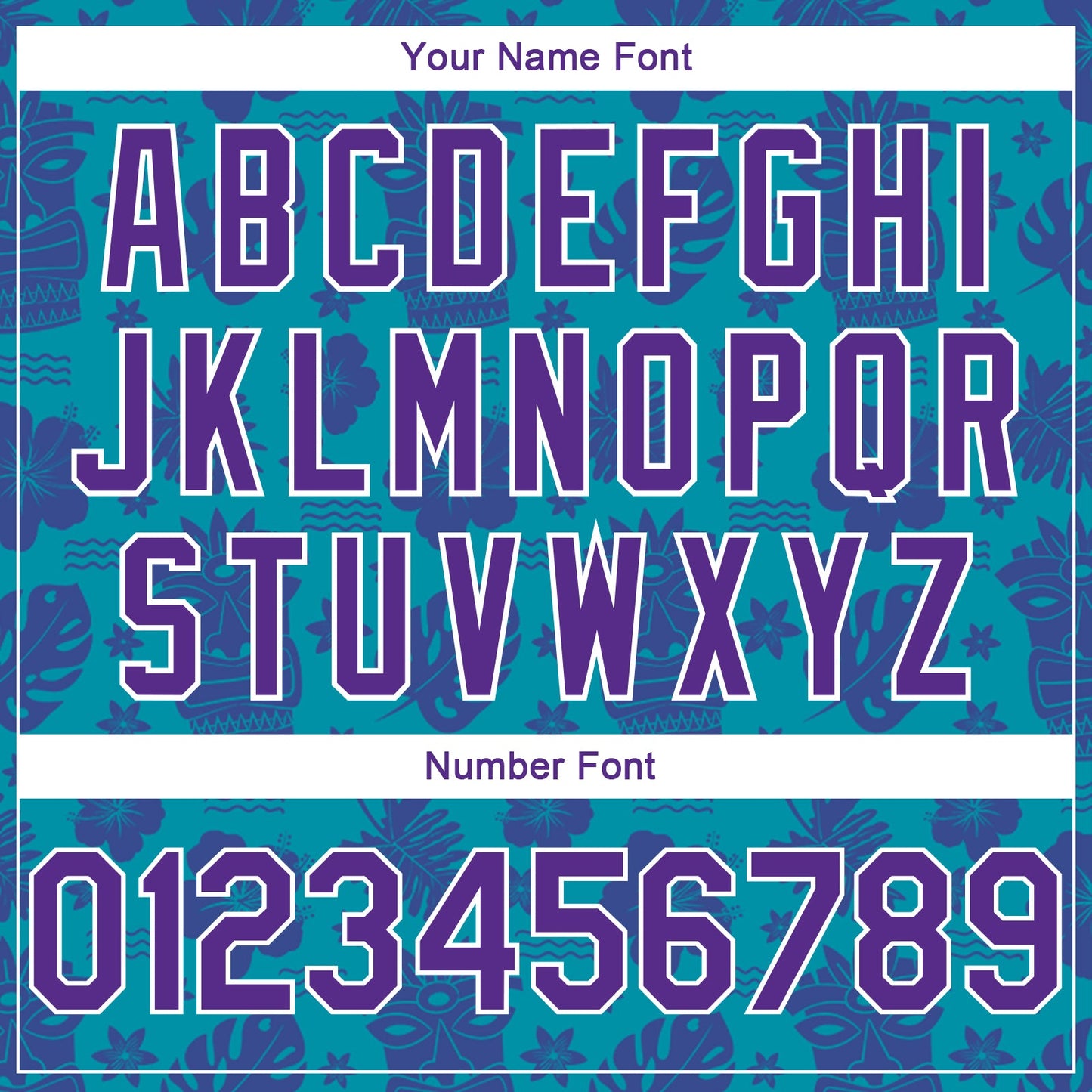 Custom Teal Purple-White 3D Pattern Hawaii Palm Trees Authentic Basketball Jersey Limited