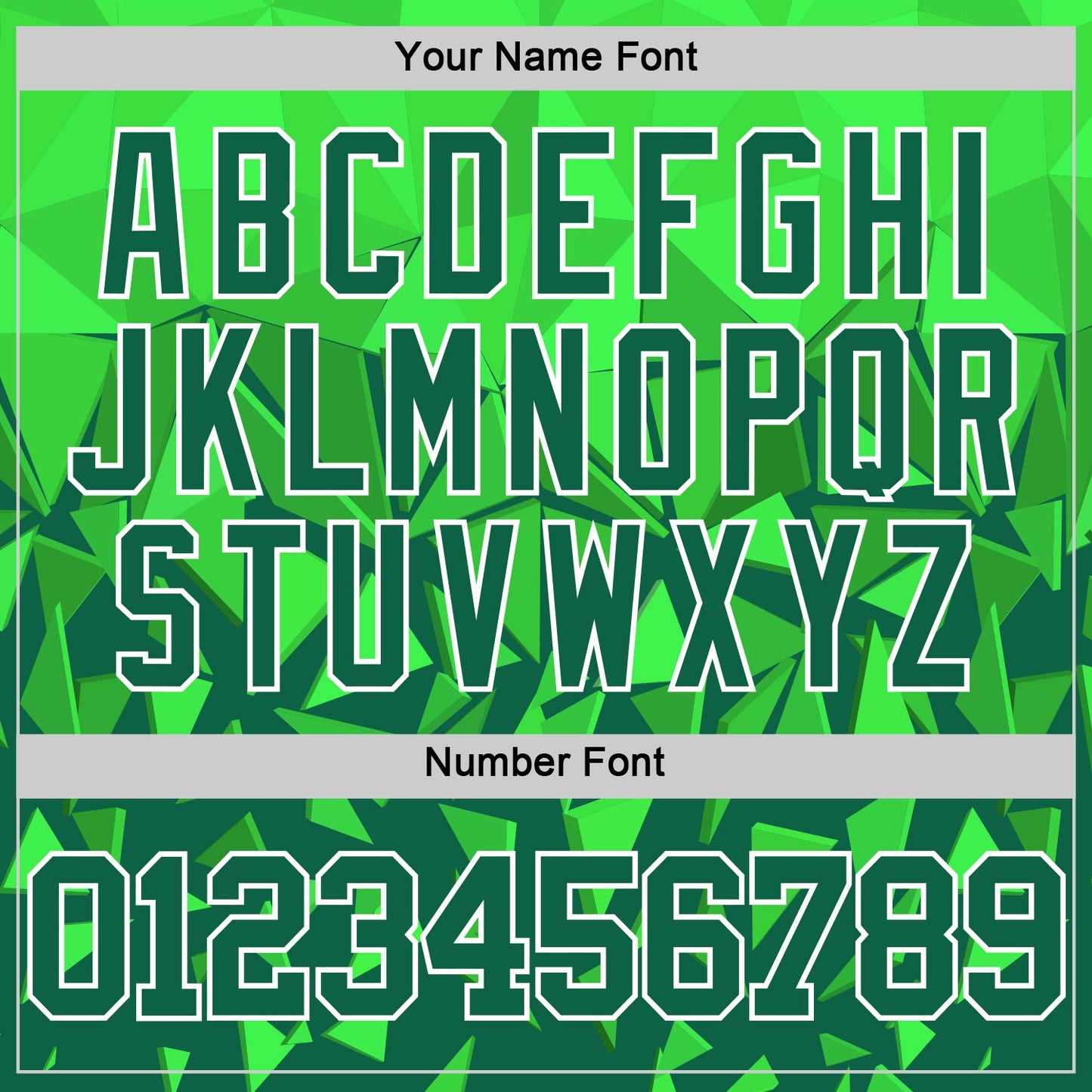 Custom Green Grass Green-White Geometric Shape Round Neck Sublimation Basketball Suit Jersey Limited