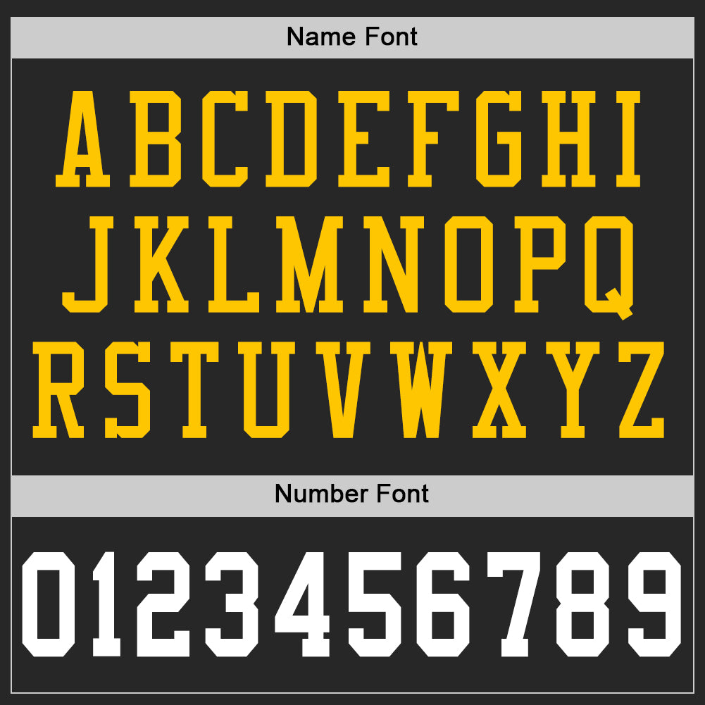 Custom Black White-Gold Mesh Authentic Throwback Football Jersey Limited