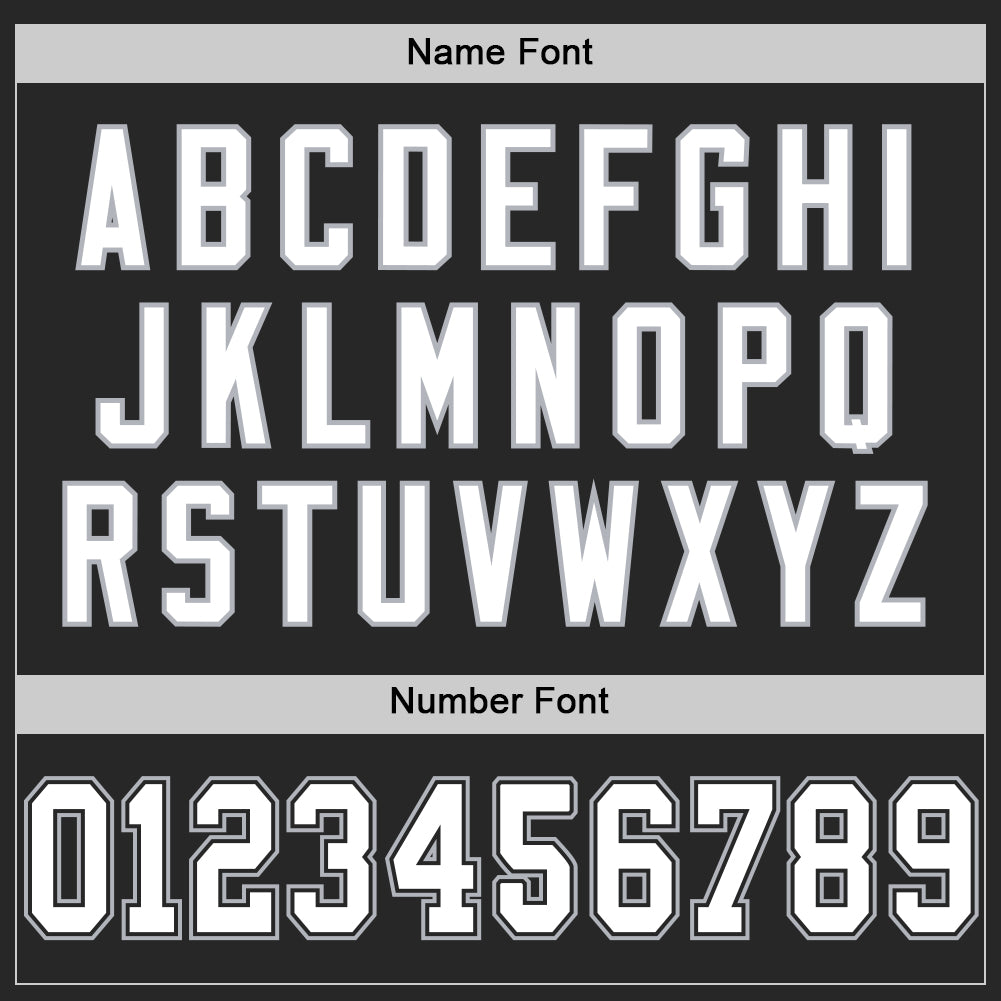 Custom Black White-Gray Mesh Authentic Throwback Football Jersey Limited