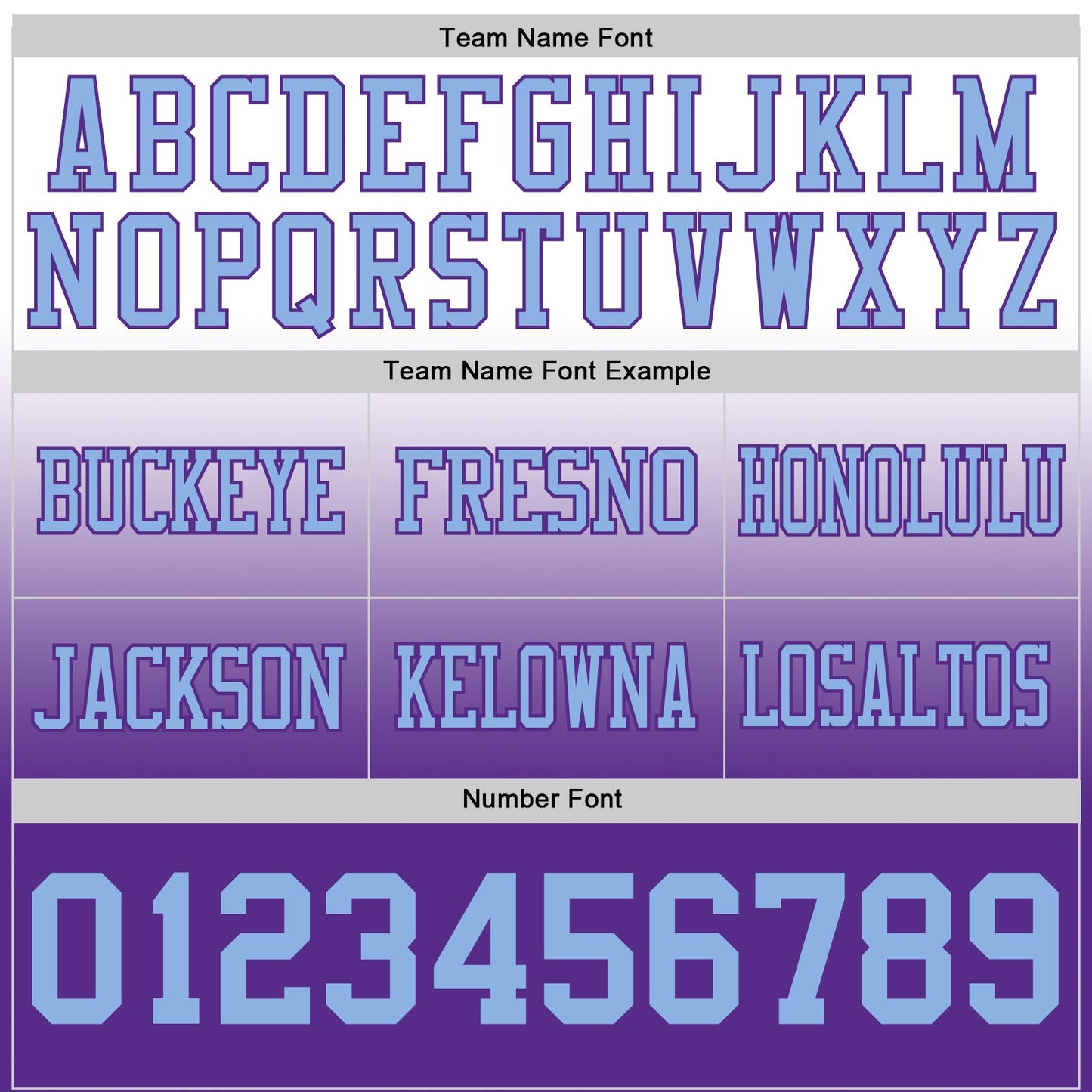 Custom White Light Blue-Purple Authentic Fade Fashion Football Jersey Limited