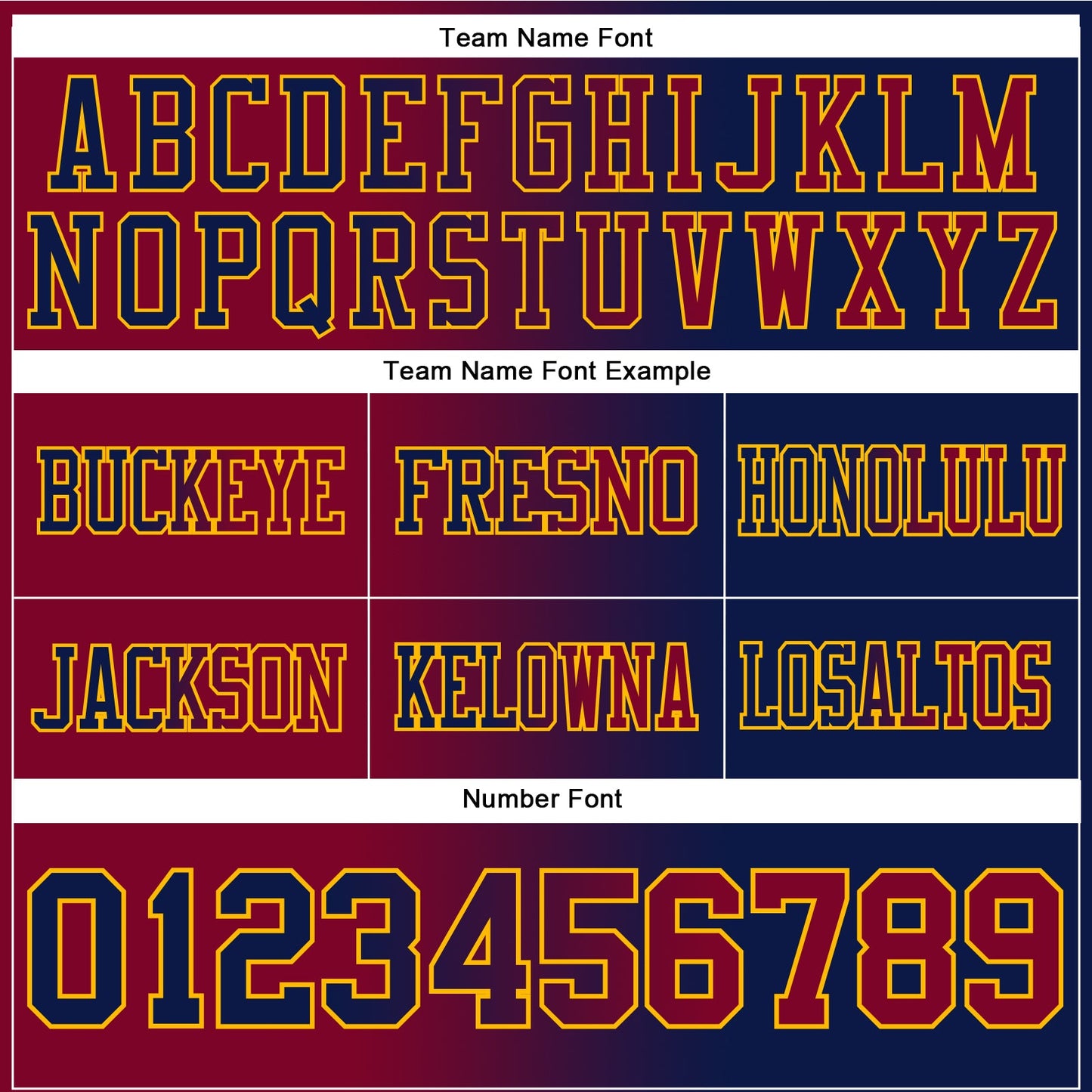 Custom Navy Maroon-Gold Authentic Gradient Fashion Football Jersey Limited