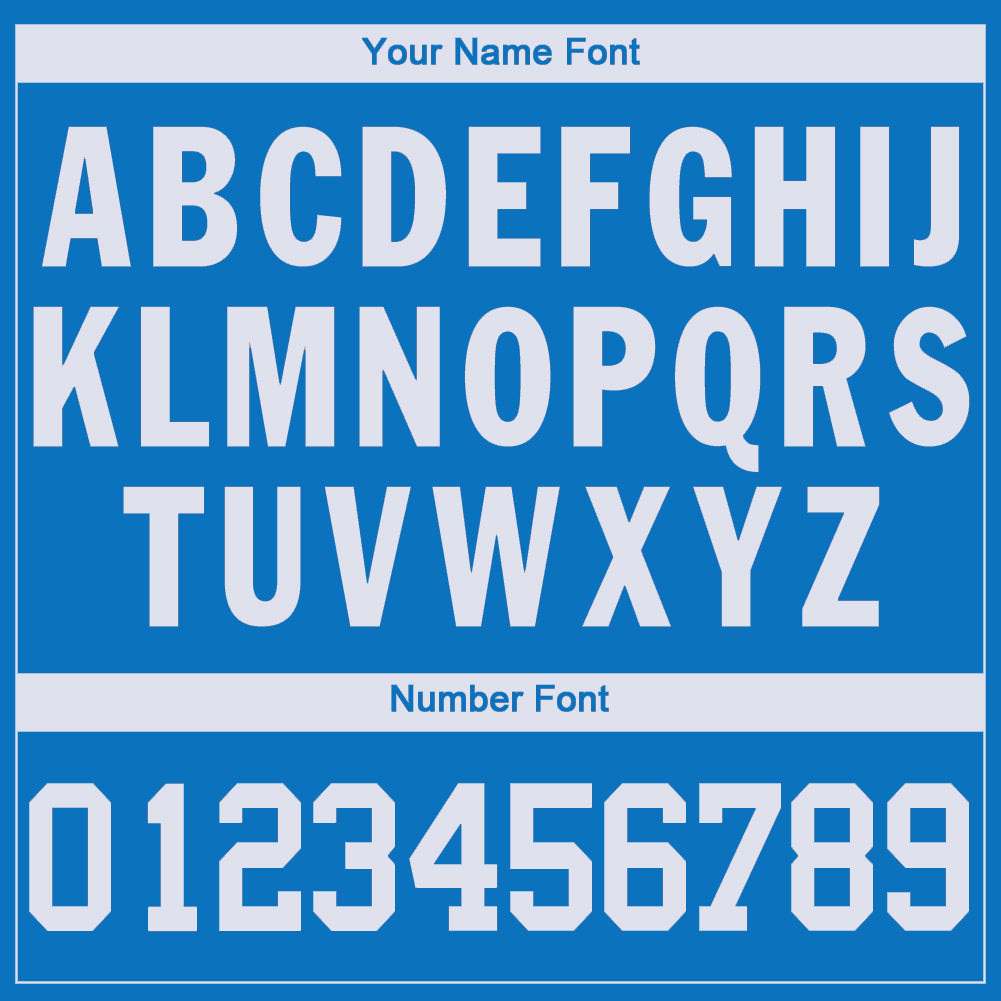 Custom Blue White V-Neck Basketball Jersey Limited