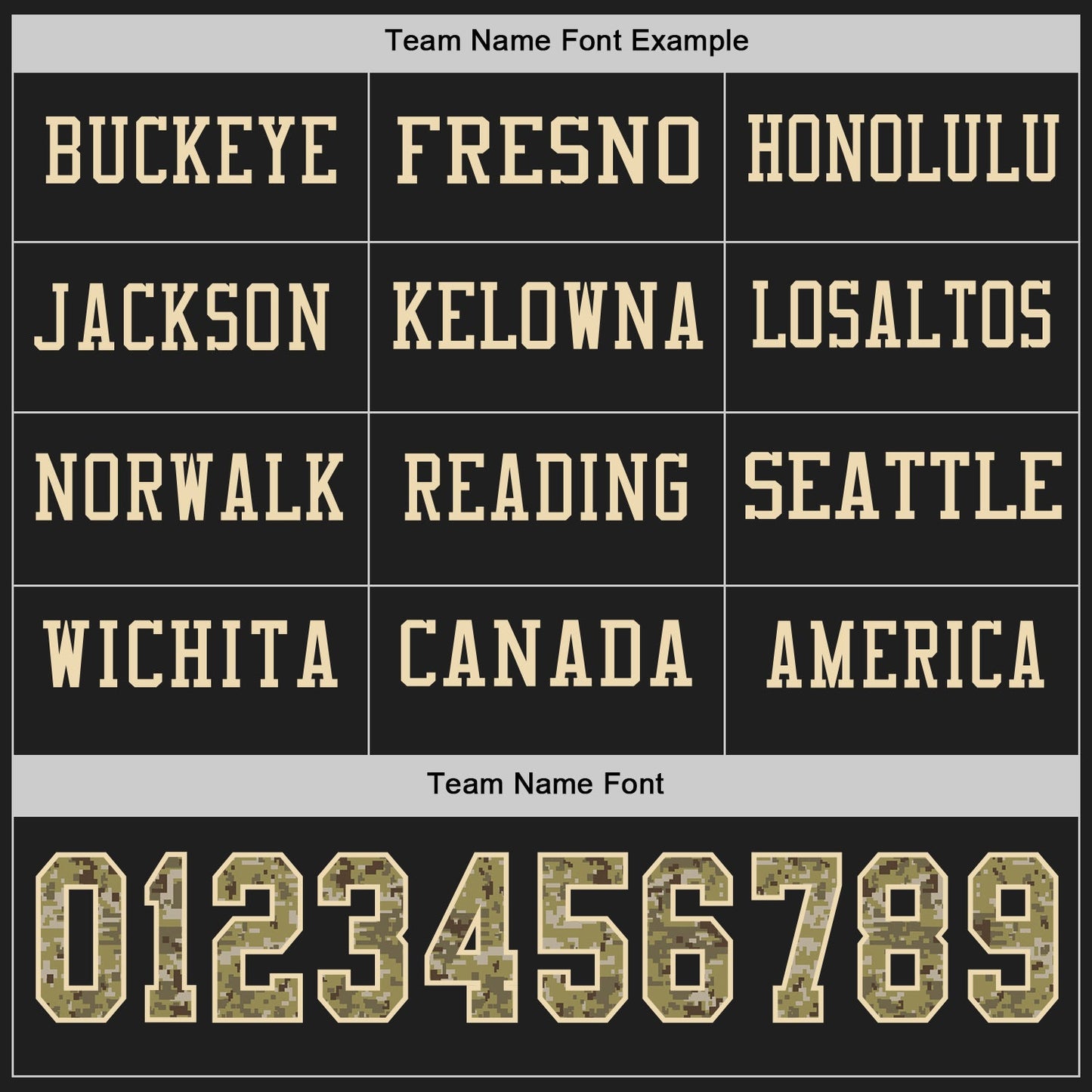 Custom Black Camo-Cream Long Sleeve Authentic Football Jersey Limited