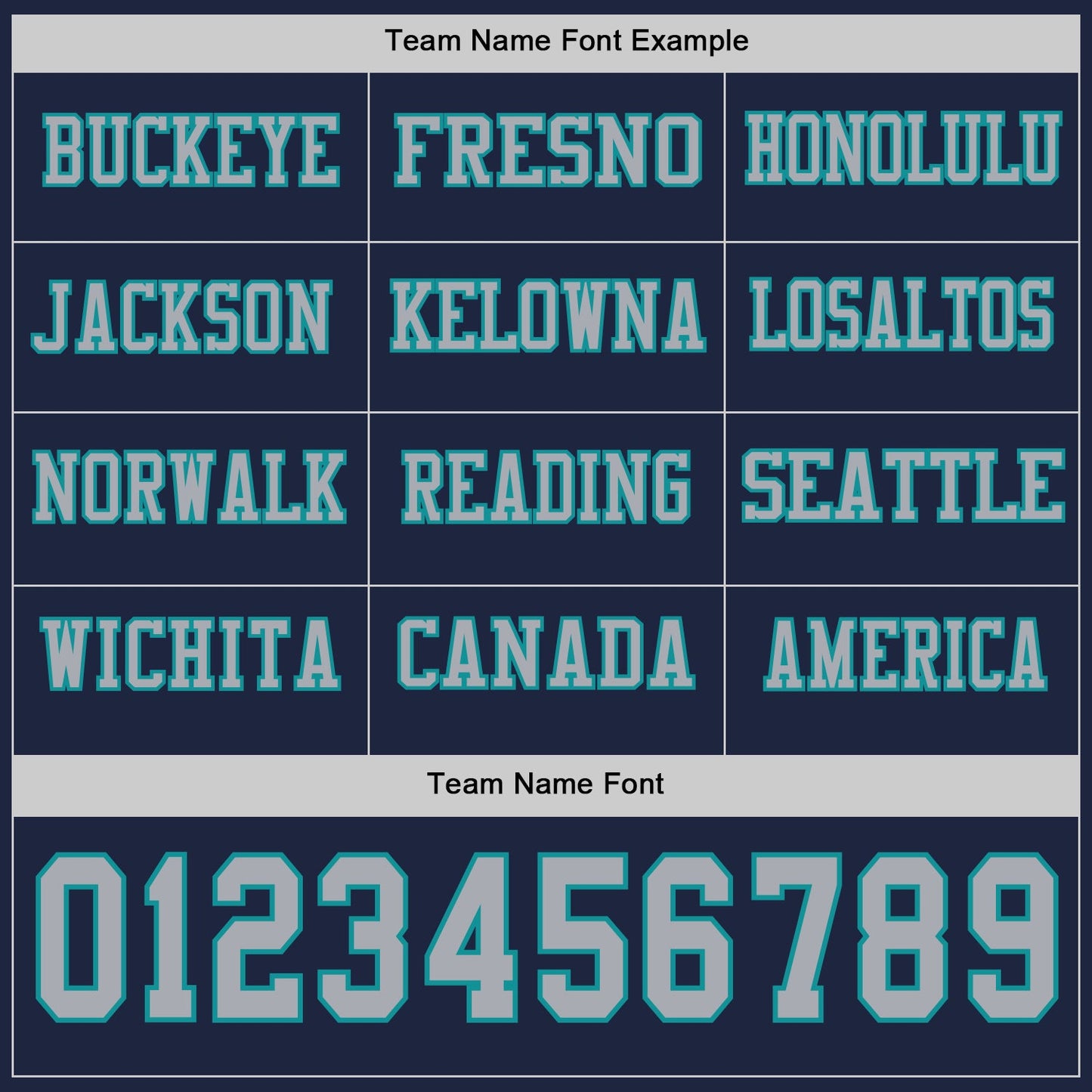 Custom Navy Gray-Teal Long Sleeve Authentic Football Jersey Limited