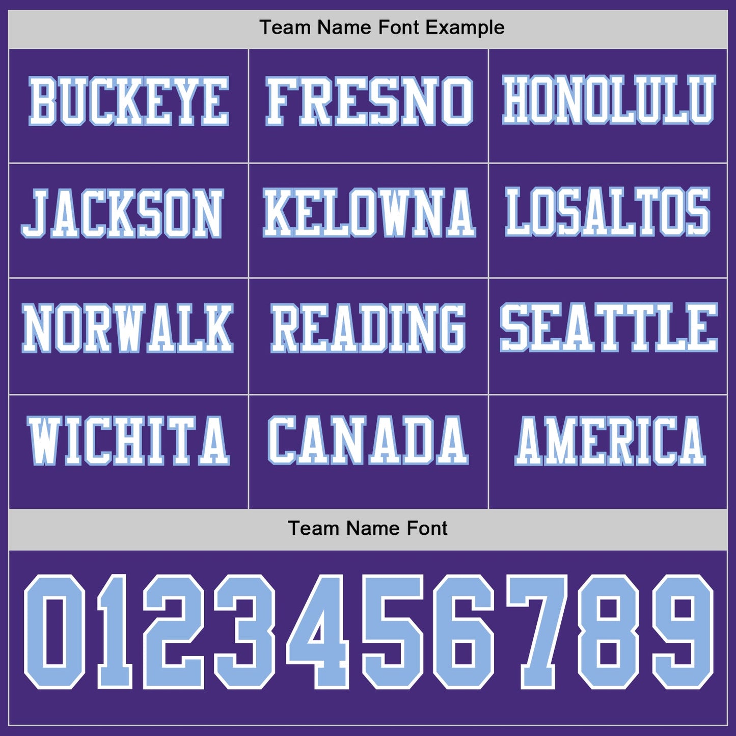 Custom Purple Light Blue-White Long Sleeve Authentic Football Jersey Limited