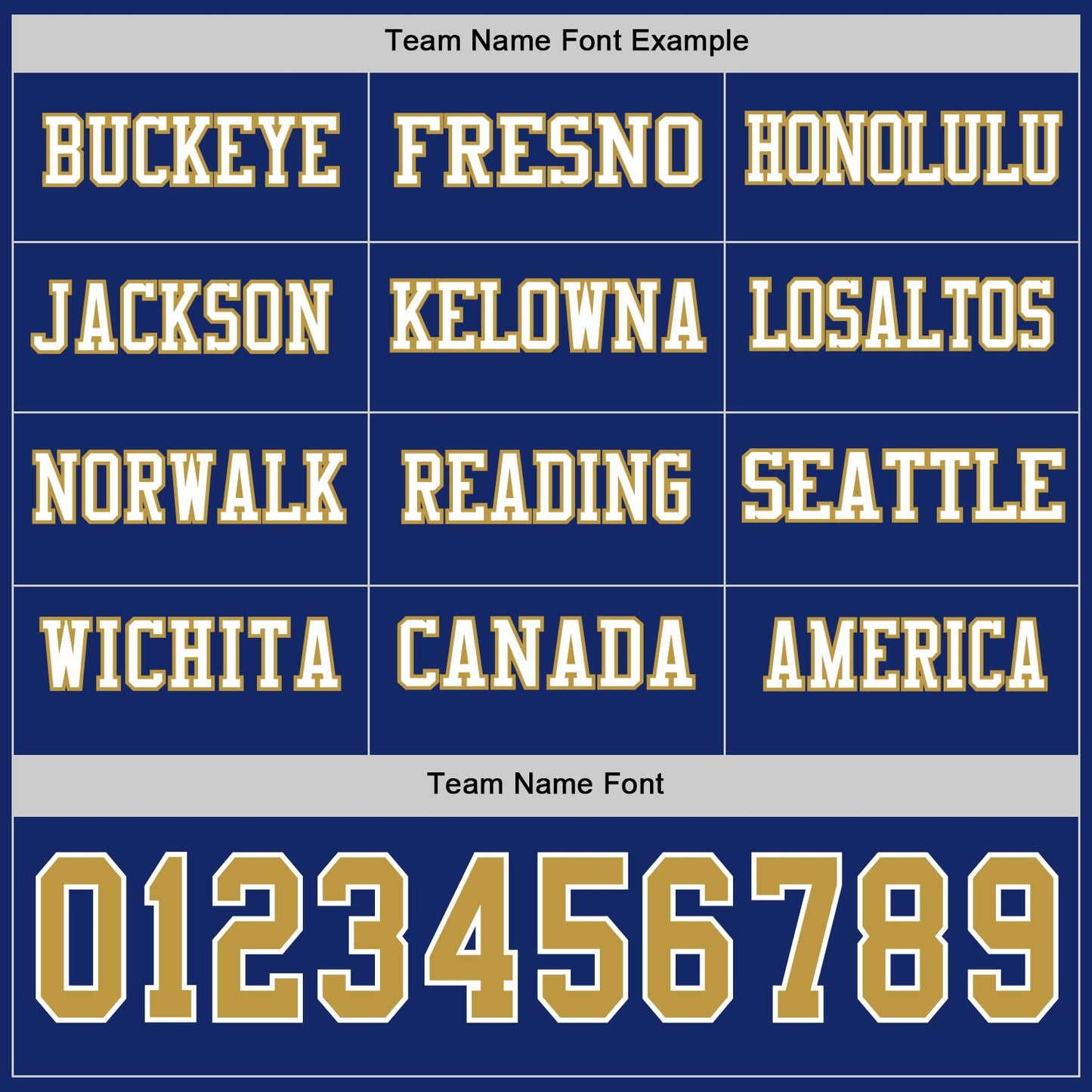 Custom Royal Old Gold-White Long Sleeve Authentic Football Jersey Limited