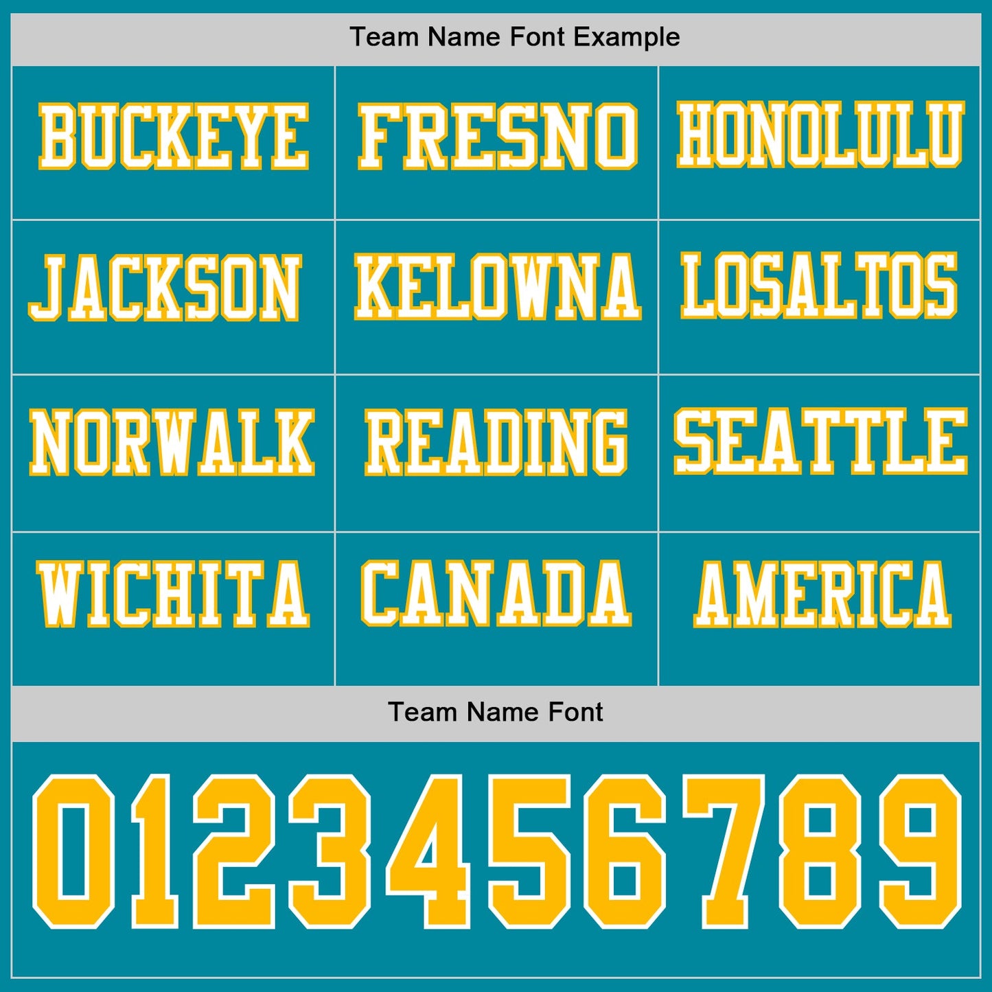 Custom Teal Gold-White Long Sleeve Authentic Football Jersey Limited