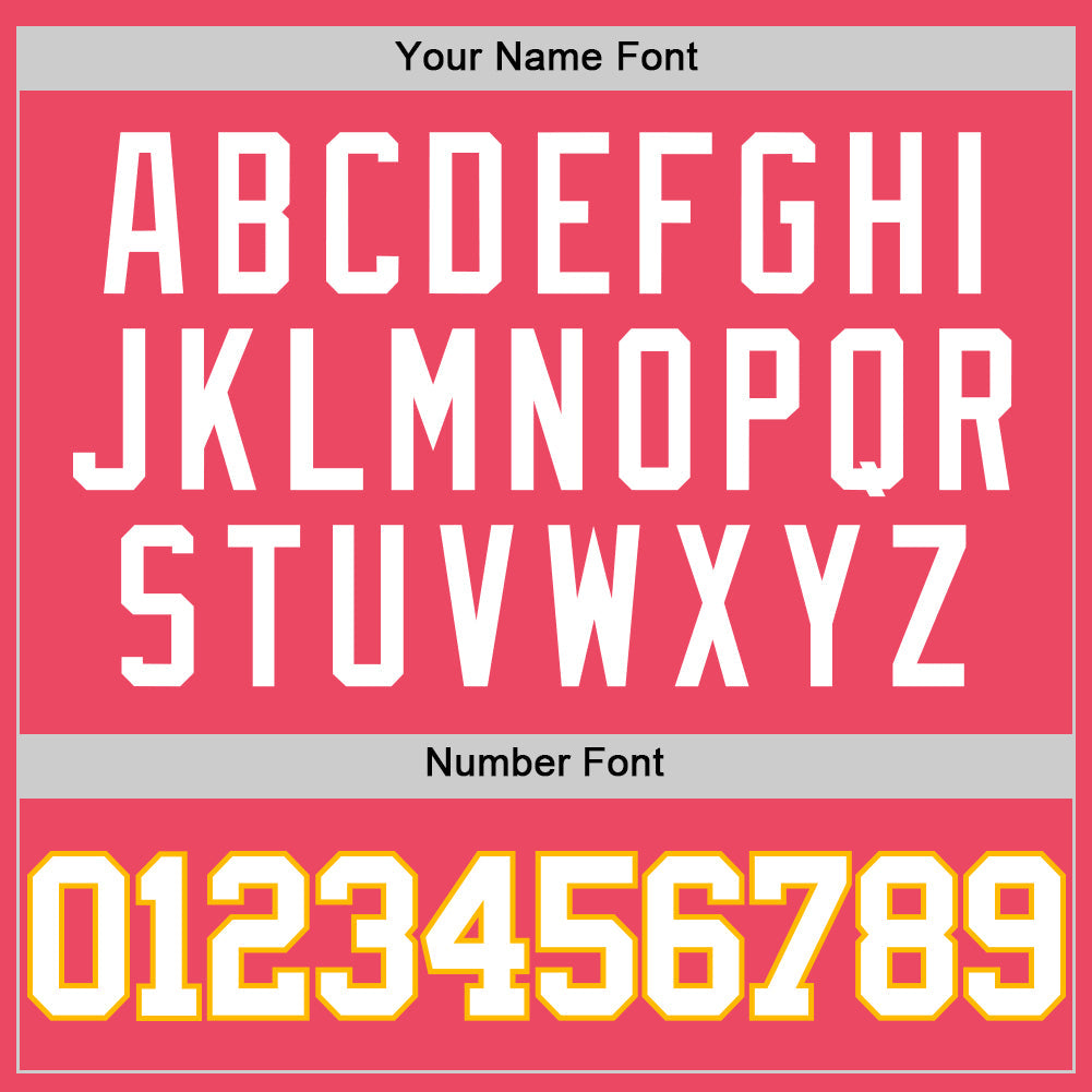 Custom Neon Pink White-Gold Authentic Basketball Jersey Limited