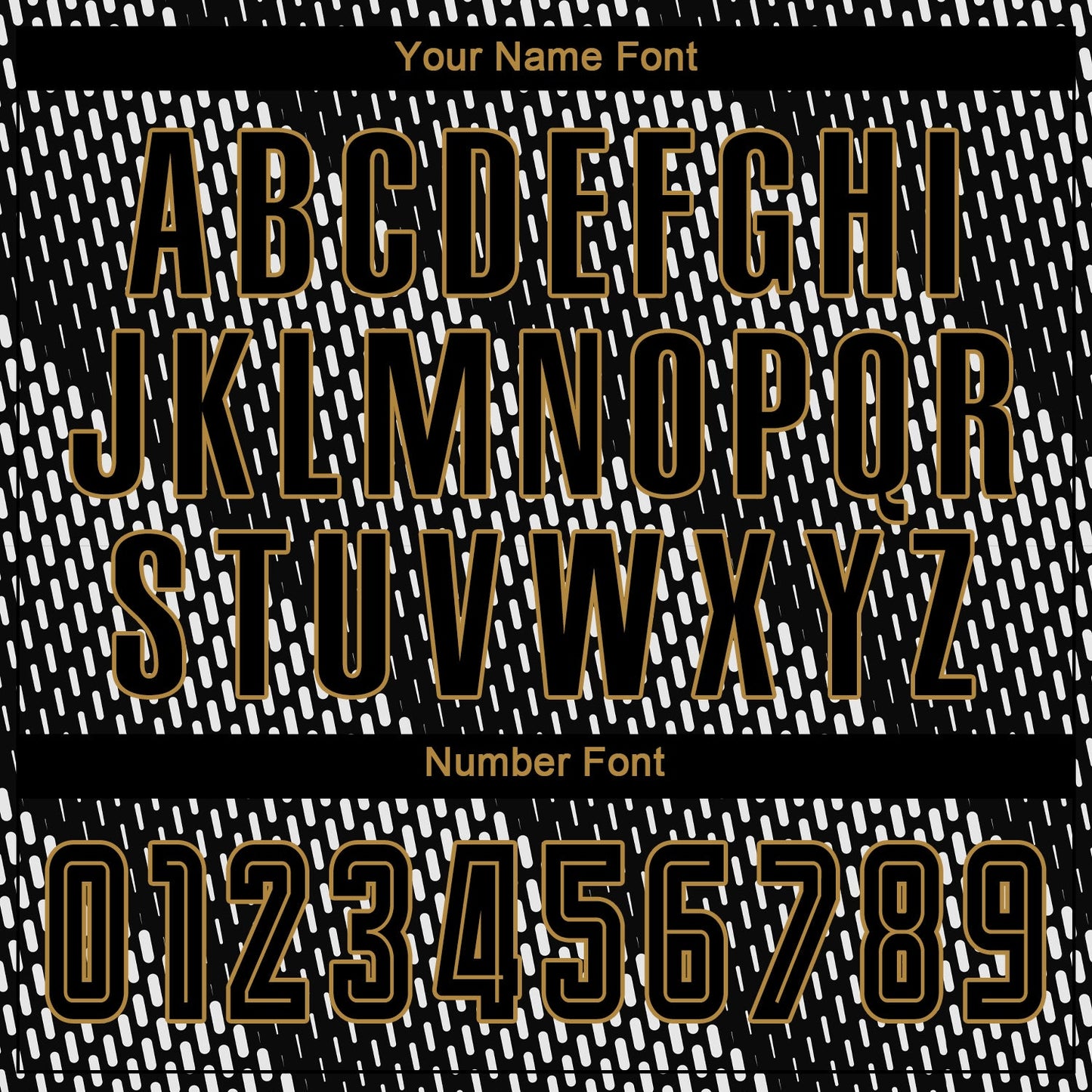 Custom Black Black-Old Gold Sublimation Soccer Uniform Jersey Limited