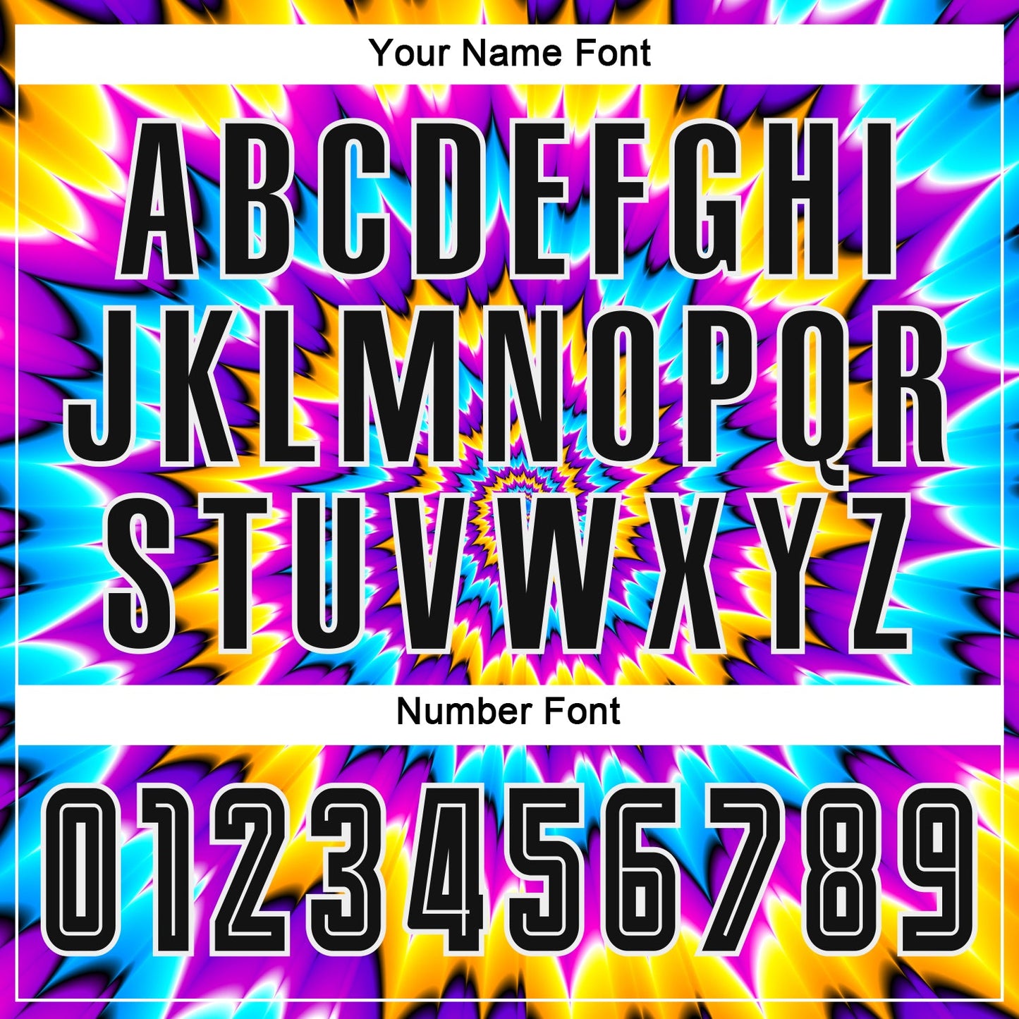 Custom Tie Dye Black-White Sublimation Soccer Uniform Jersey Limited