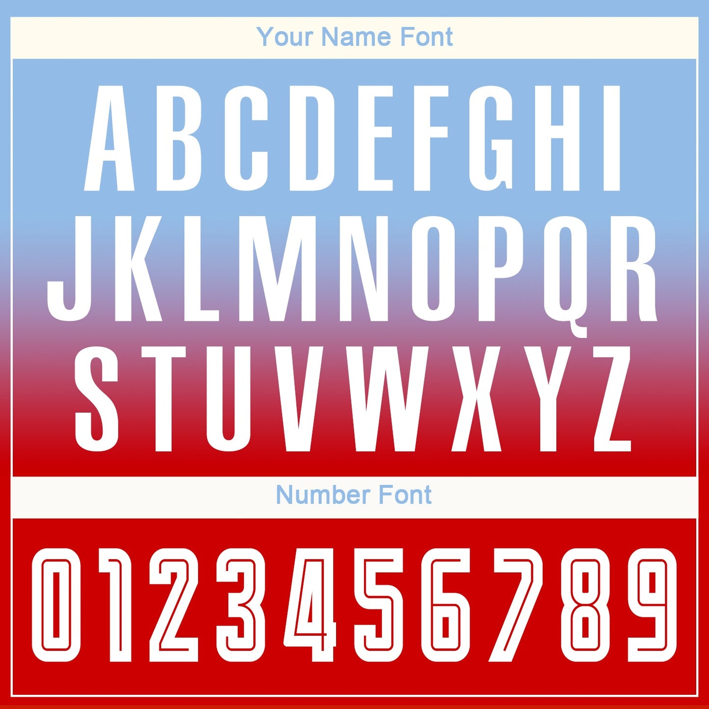 Custom Light Blue White-Red Sublimation Long Sleeve Fade Fashion Soccer Uniform Jersey Limited