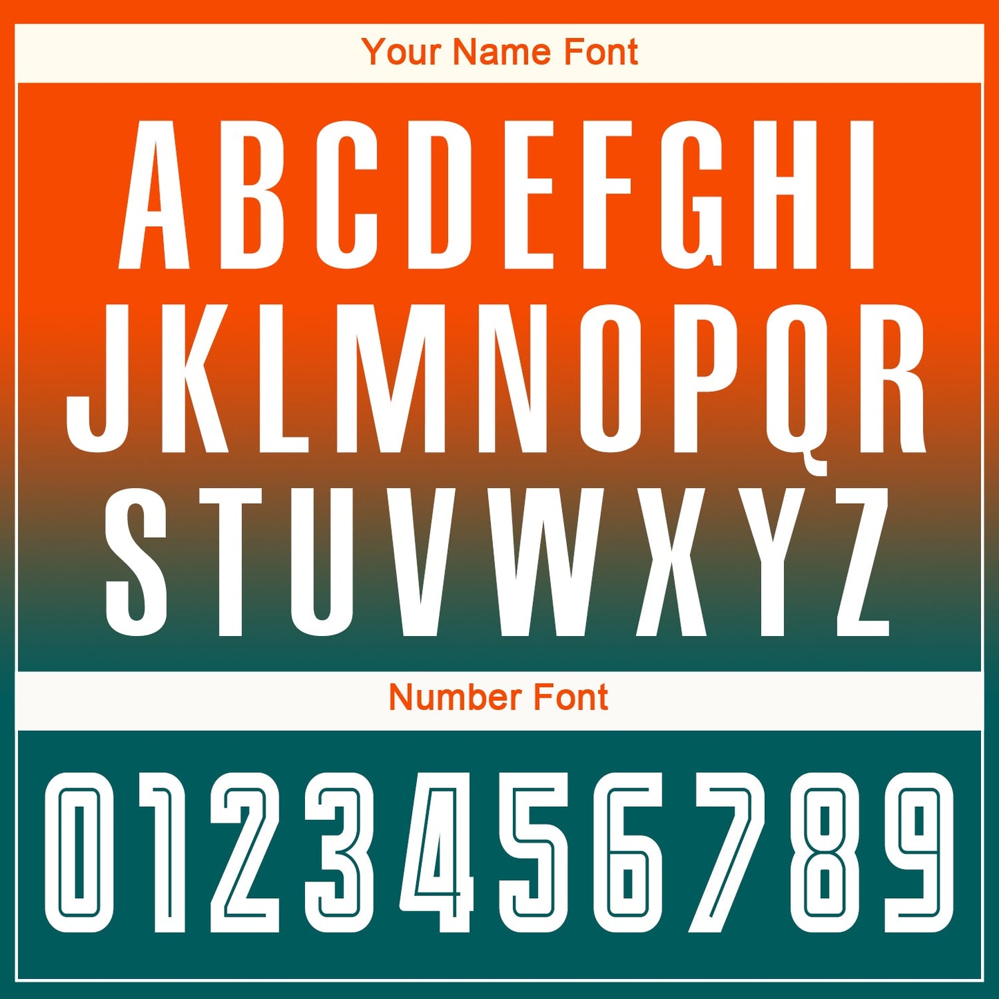 Custom Orange White-Teal Sublimation Long Sleeve Fade Fashion Soccer Uniform Jersey Limited