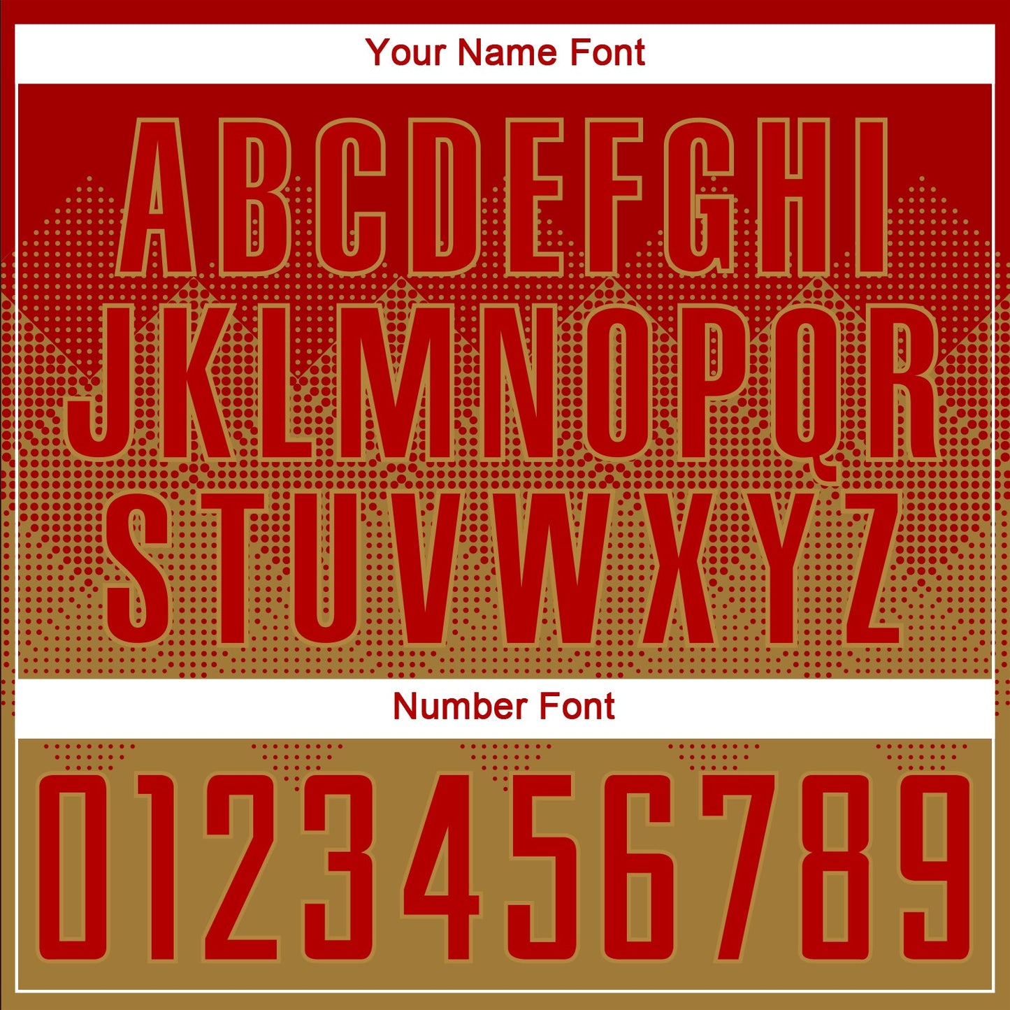 Custom Old Gold Red Sublimation Soccer Uniform Jersey Limited