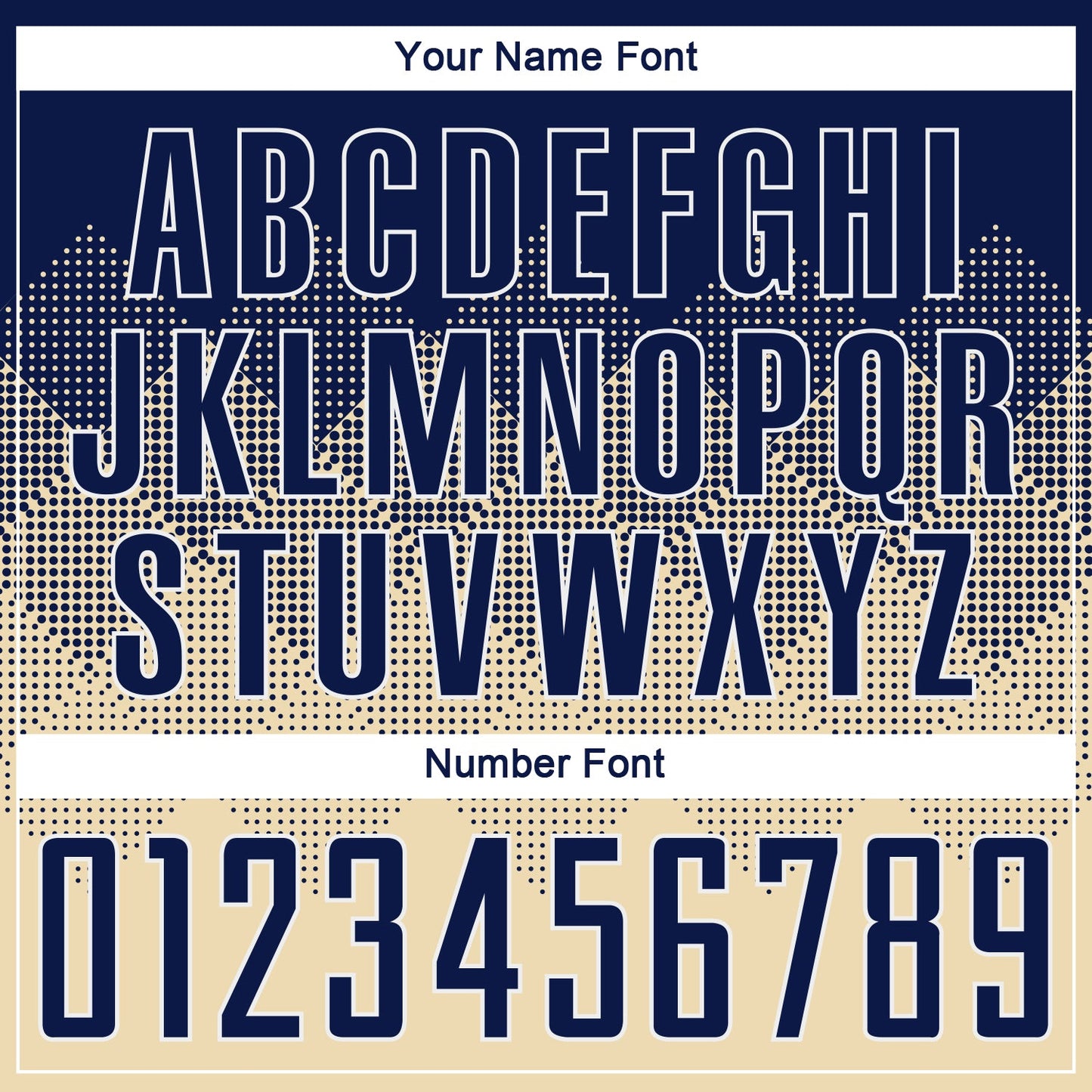 Custom Cream Navy-White Sublimation Soccer Uniform Jersey Limited