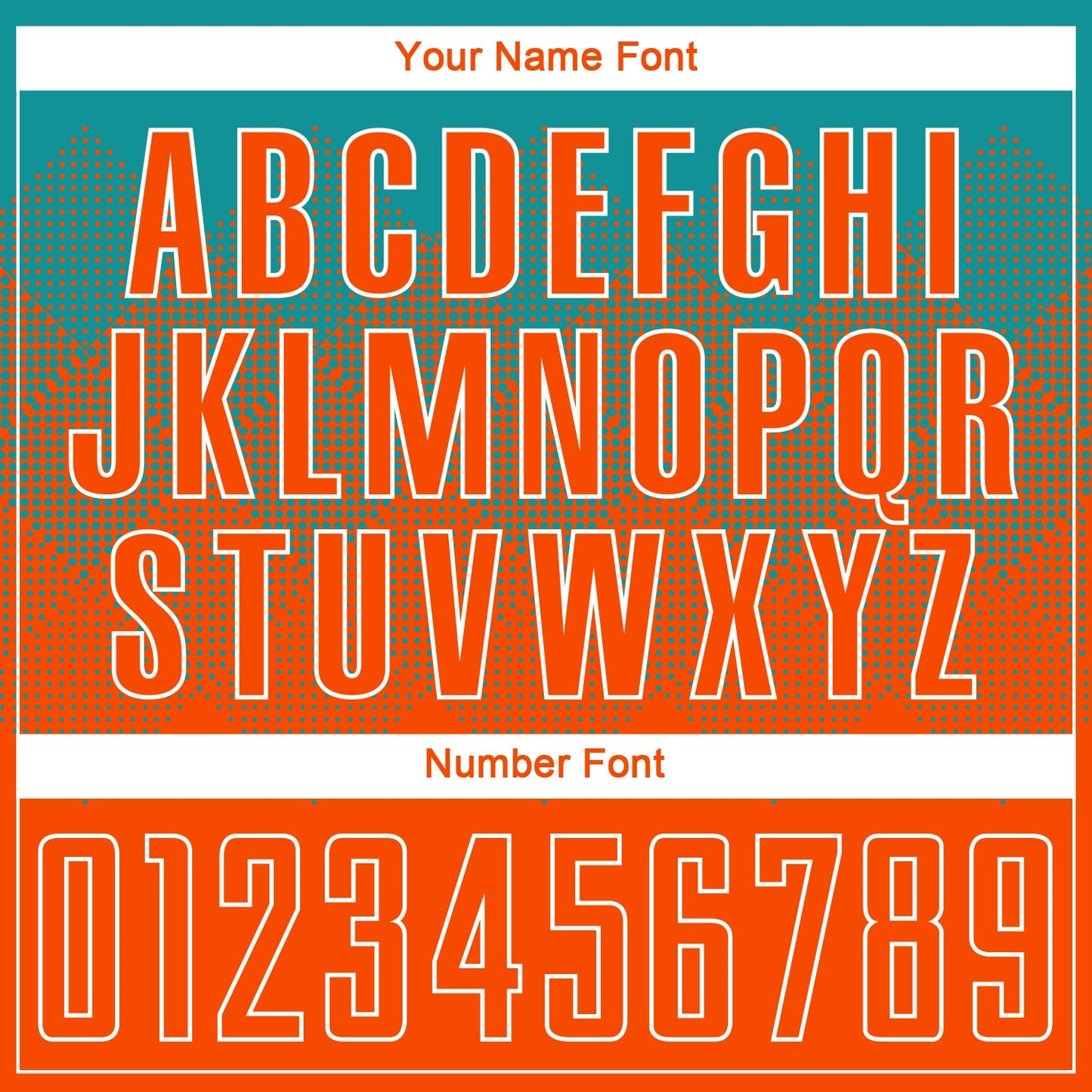 Custom Teal Orange-White Sublimation Soccer Uniform Jersey Limited