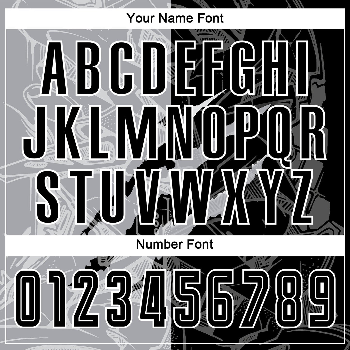 Custom Graffiti Pattern Black-Gray Scratch Sublimation Soccer Uniform Jersey Limited