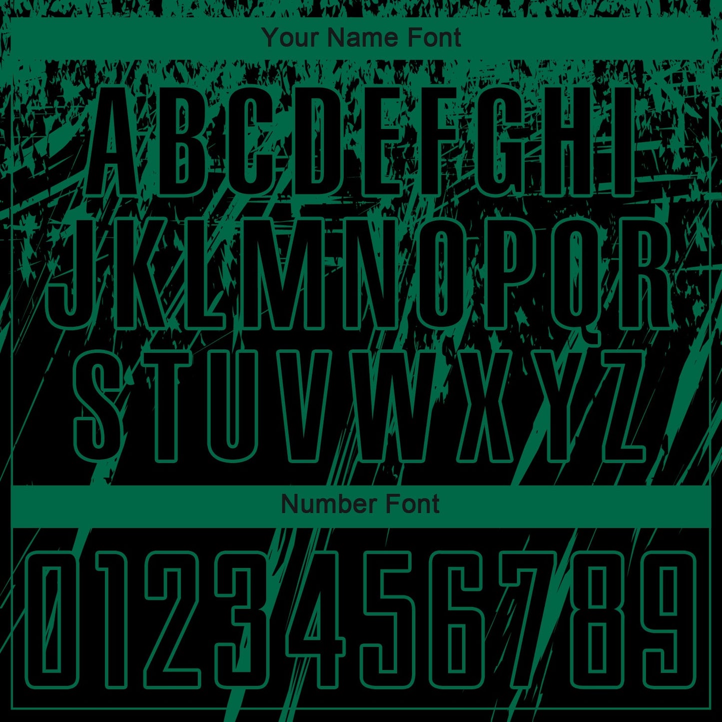 Custom Black Kelly Green Sublimation Soccer Uniform Jersey Limited