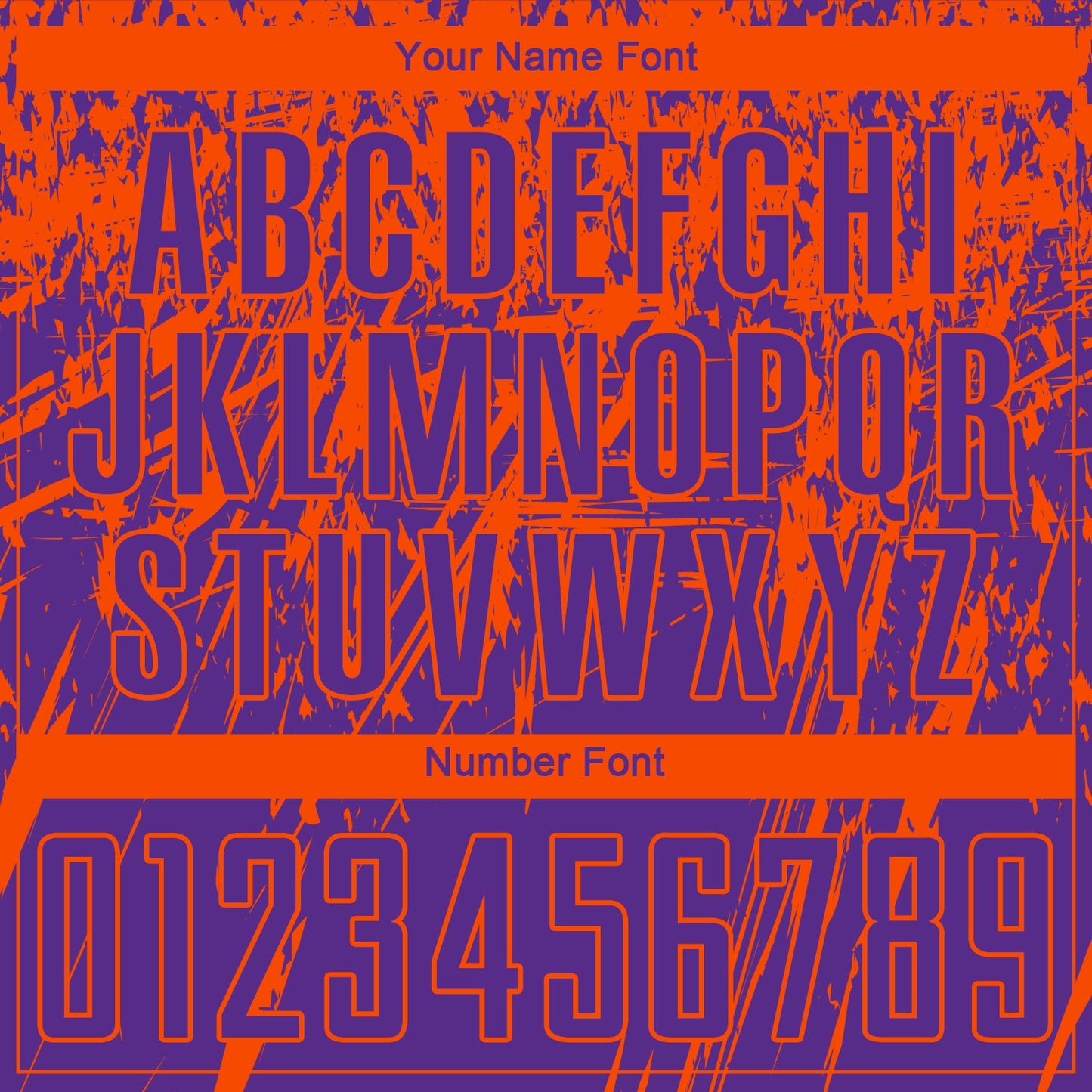 Custom Purple Orange Sublimation Soccer Uniform Jersey Limited