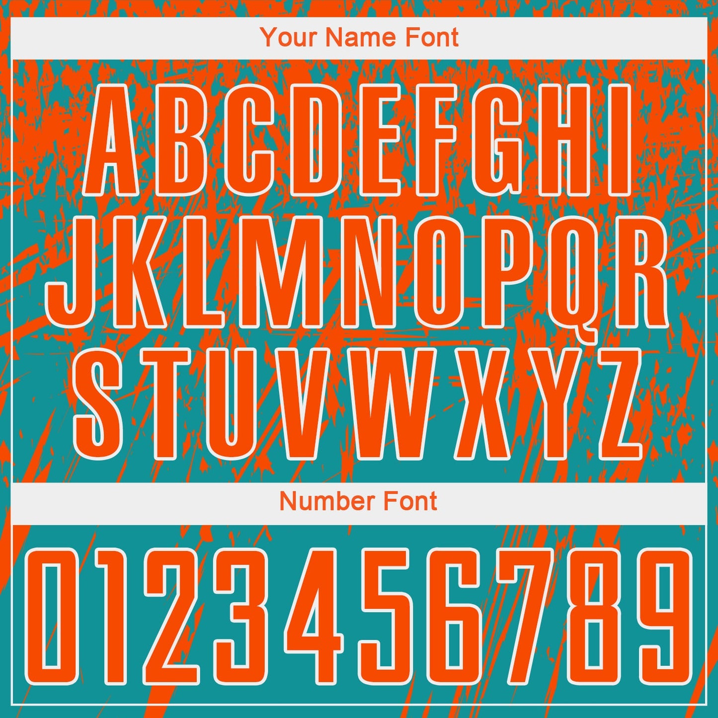 Custom Teal Orange-White Sublimation Soccer Uniform Jersey Limited