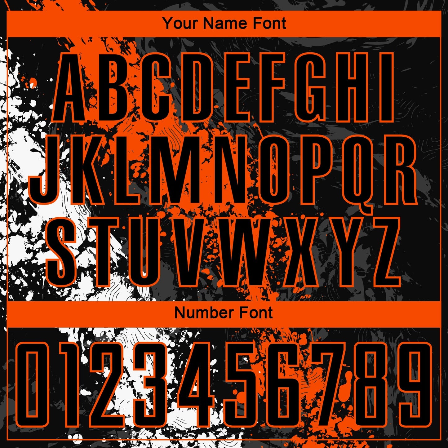 Custom Black Orange-White Sublimation Soccer Uniform Jersey Limited