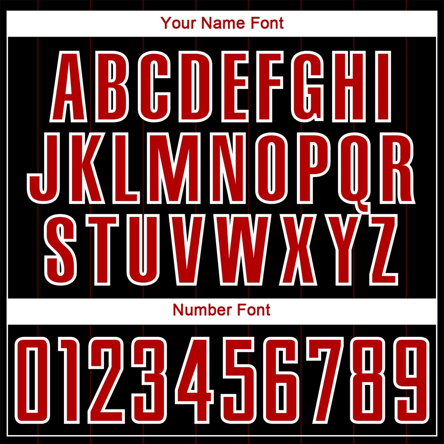 Custom Black Red-White Pinstripe Sublimation Soccer Uniform Jersey Limited