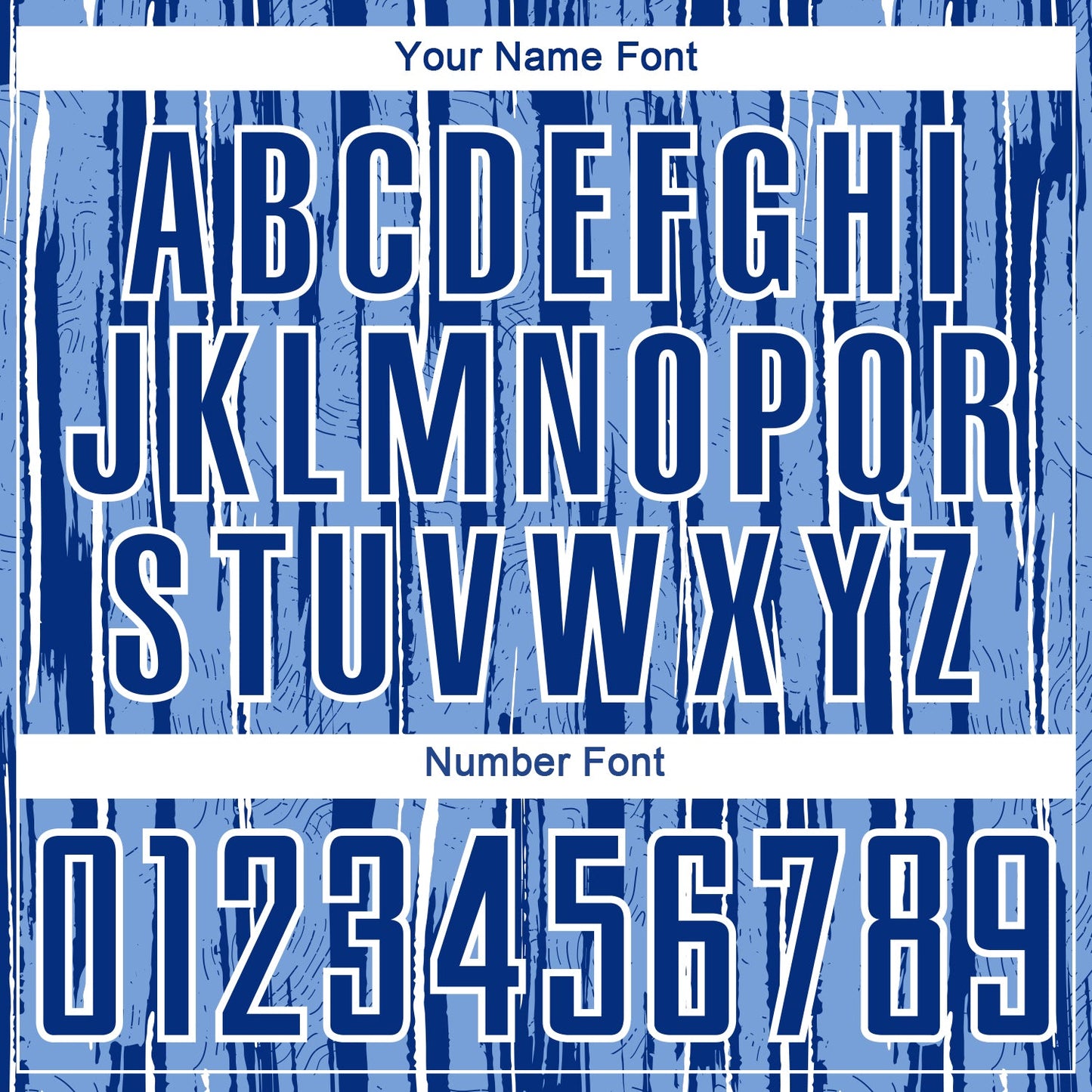 Custom Light Blue Royal-White Pinstripe Sublimation Soccer Uniform Jersey Limited