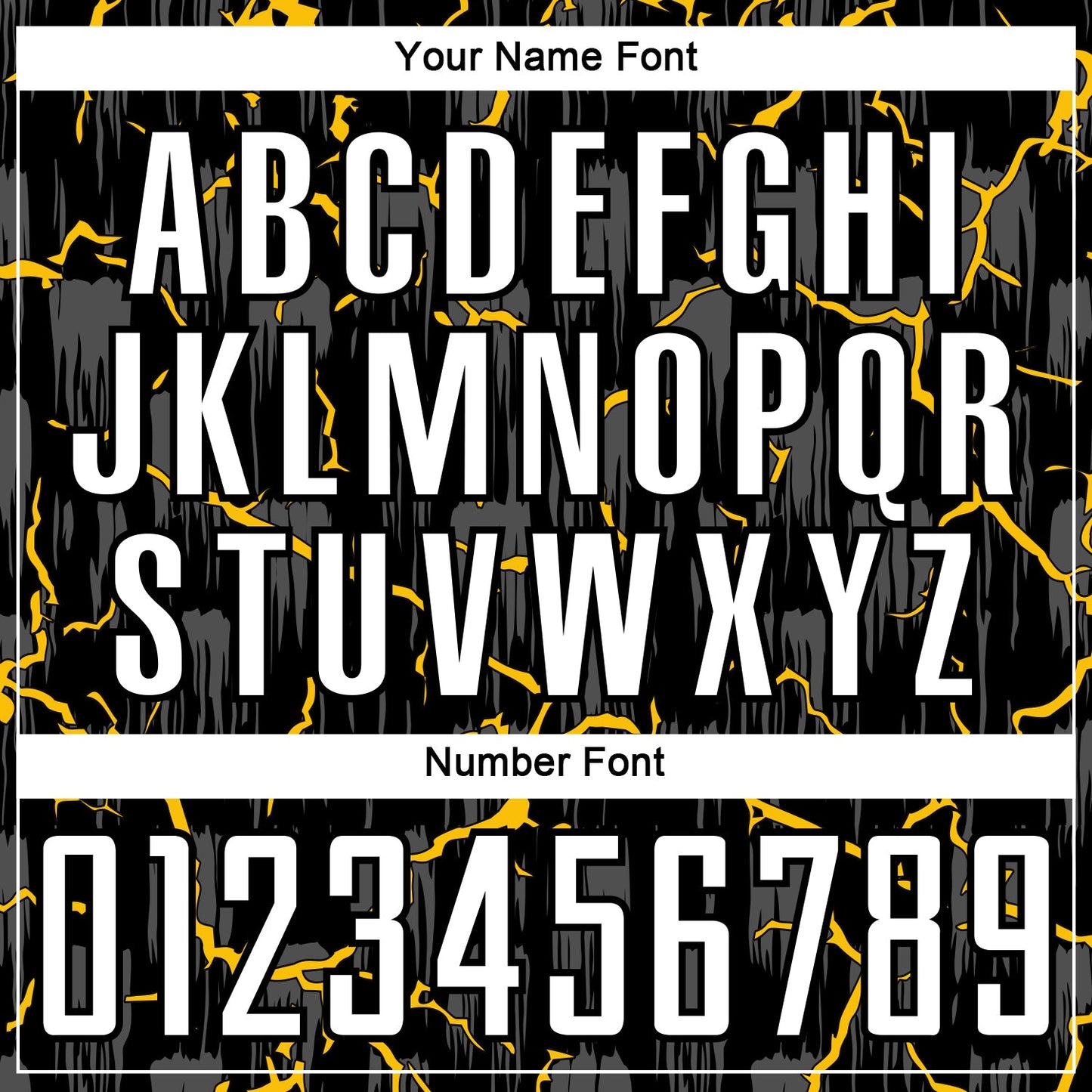 Custom Black White-Yellow Lightning Sublimation Soccer Uniform Jersey Limited