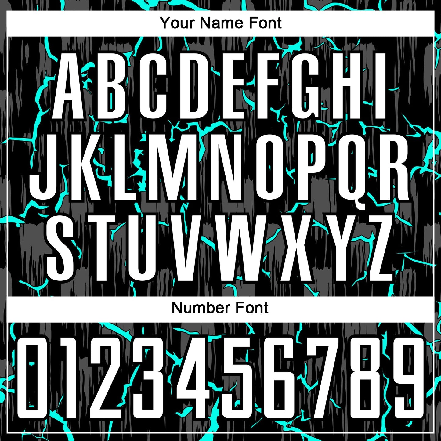 Custom Black White-Aqua Lightning Sublimation Soccer Uniform Jersey Limited