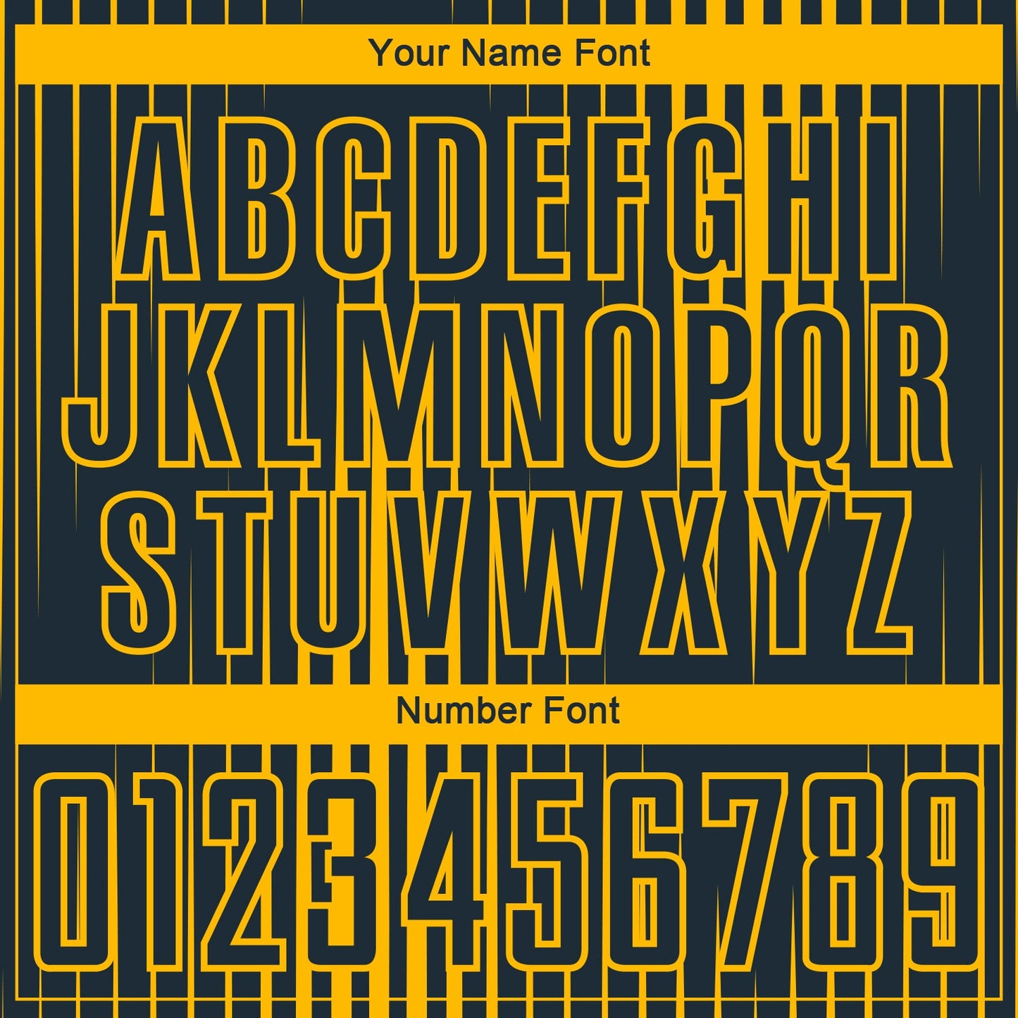 Custom Navy Gold Lines Sublimation Soccer Uniform Jersey Limited