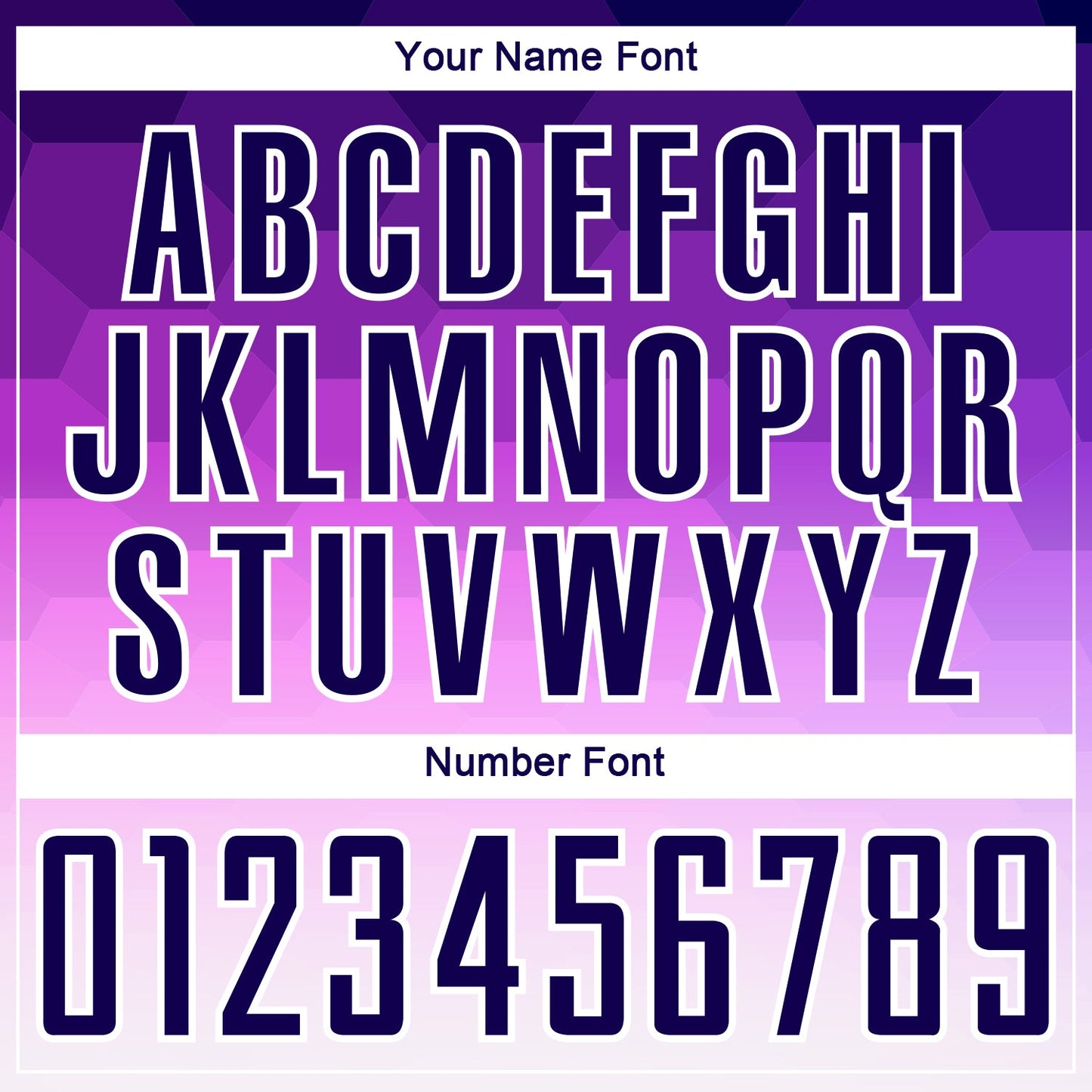 Custom Dark Purple White Gradient Hexagons Pattern Sublimation Soccer Uniform Jersey Limited