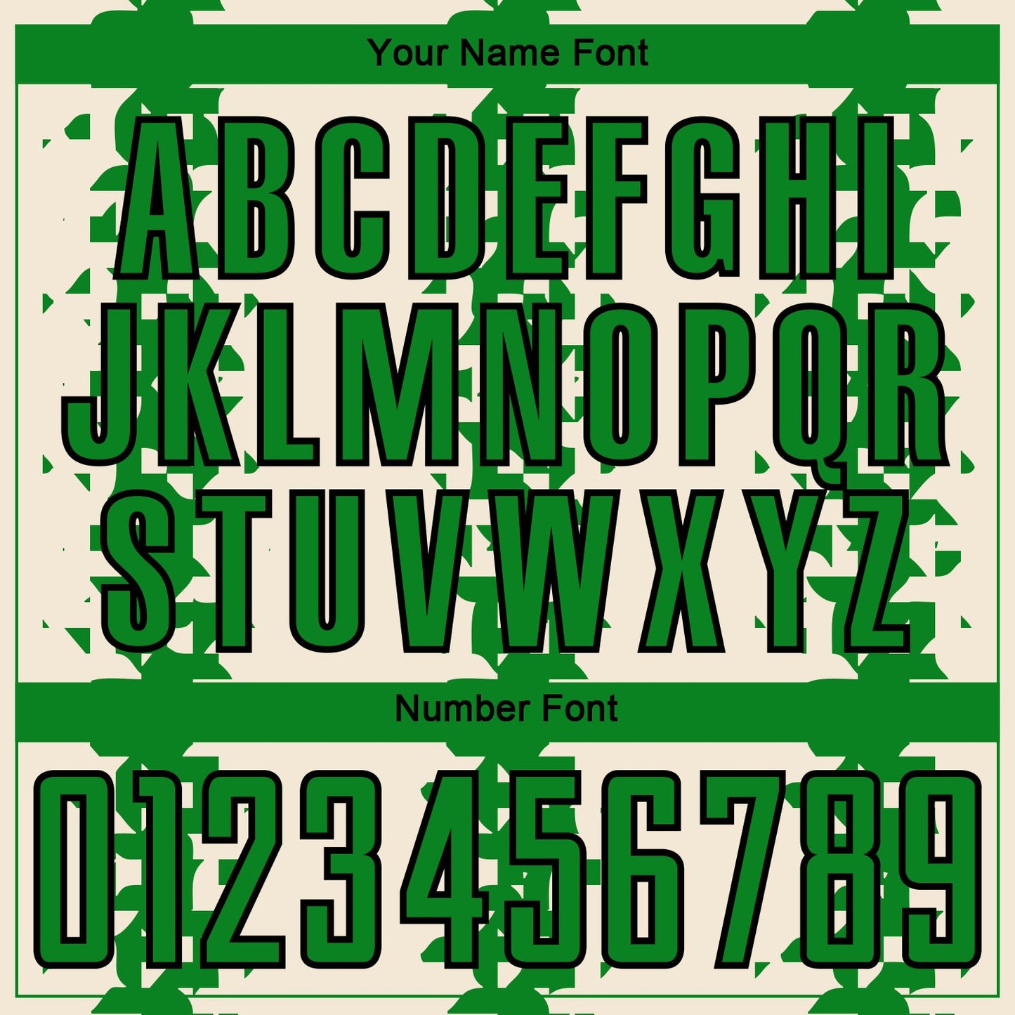 Custom Cream Grass Green-Black Abstract Geometric Pattern Sublimation Soccer Uniform Jersey Limited