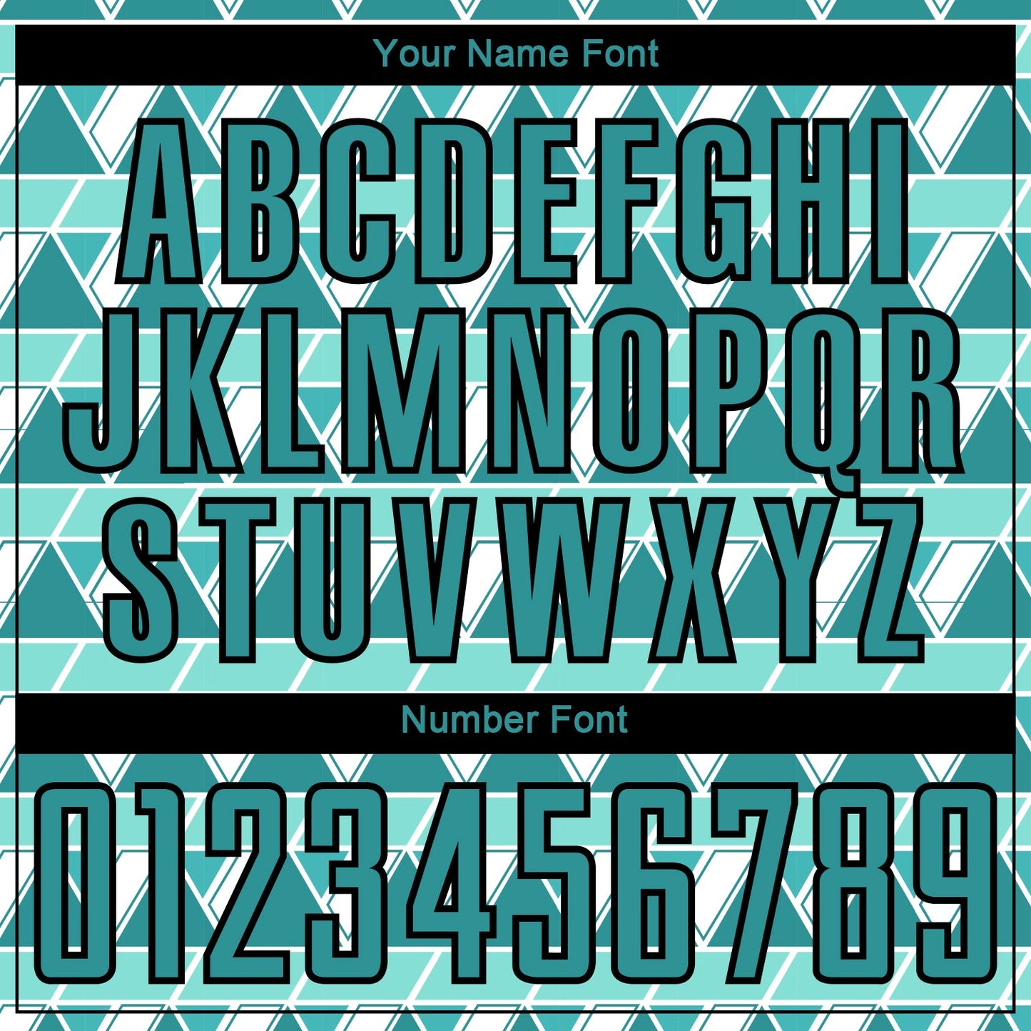 Custom Teal White-Black Geometric Shapes Sublimation Soccer Uniform Jersey Limited