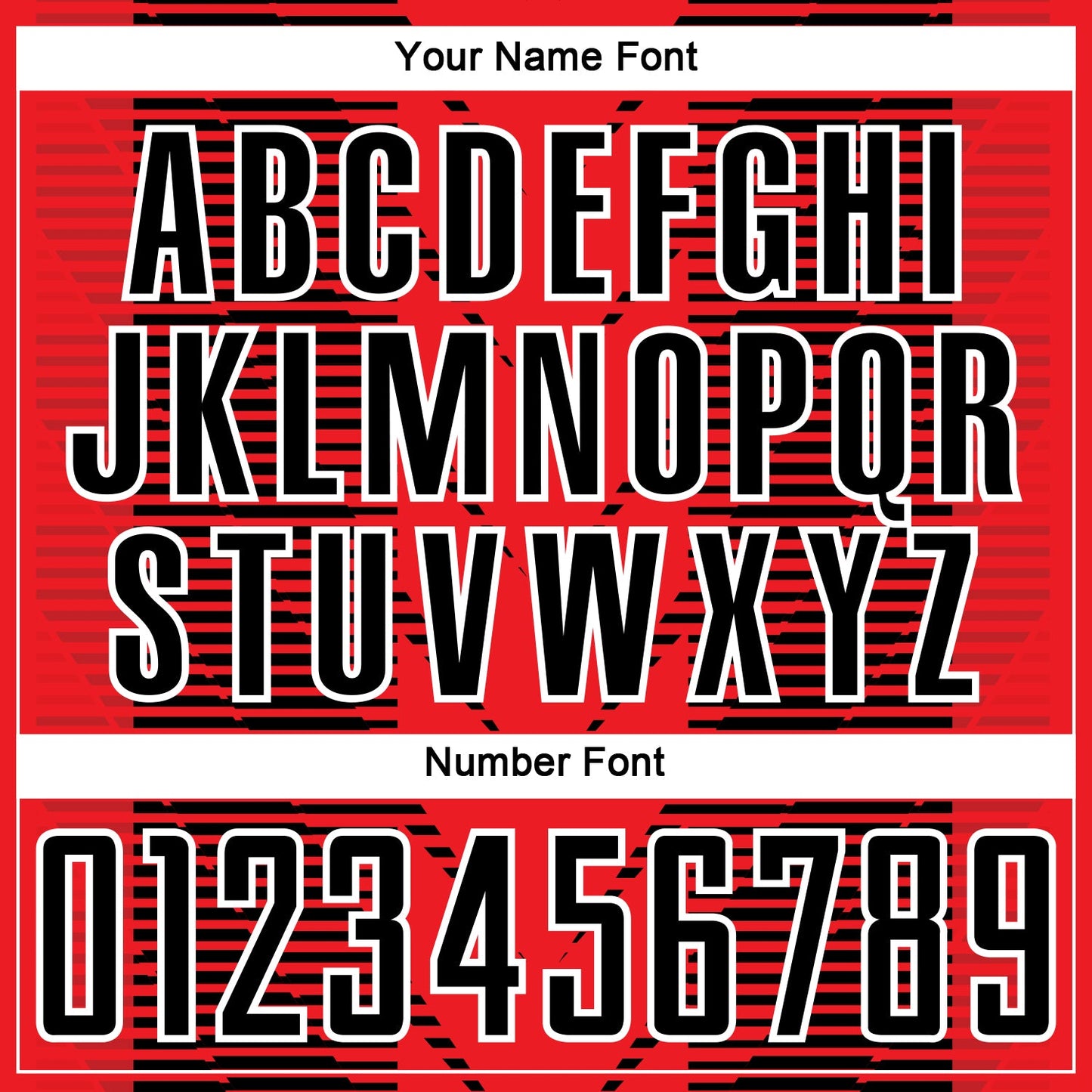 Custom Fire Red Black-White Lines Sublimation Soccer Uniform Jersey Limited