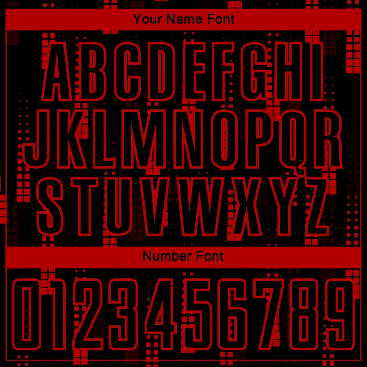 Custom Black Red Geometric Shapes Sublimation Soccer Uniform Jersey Limited