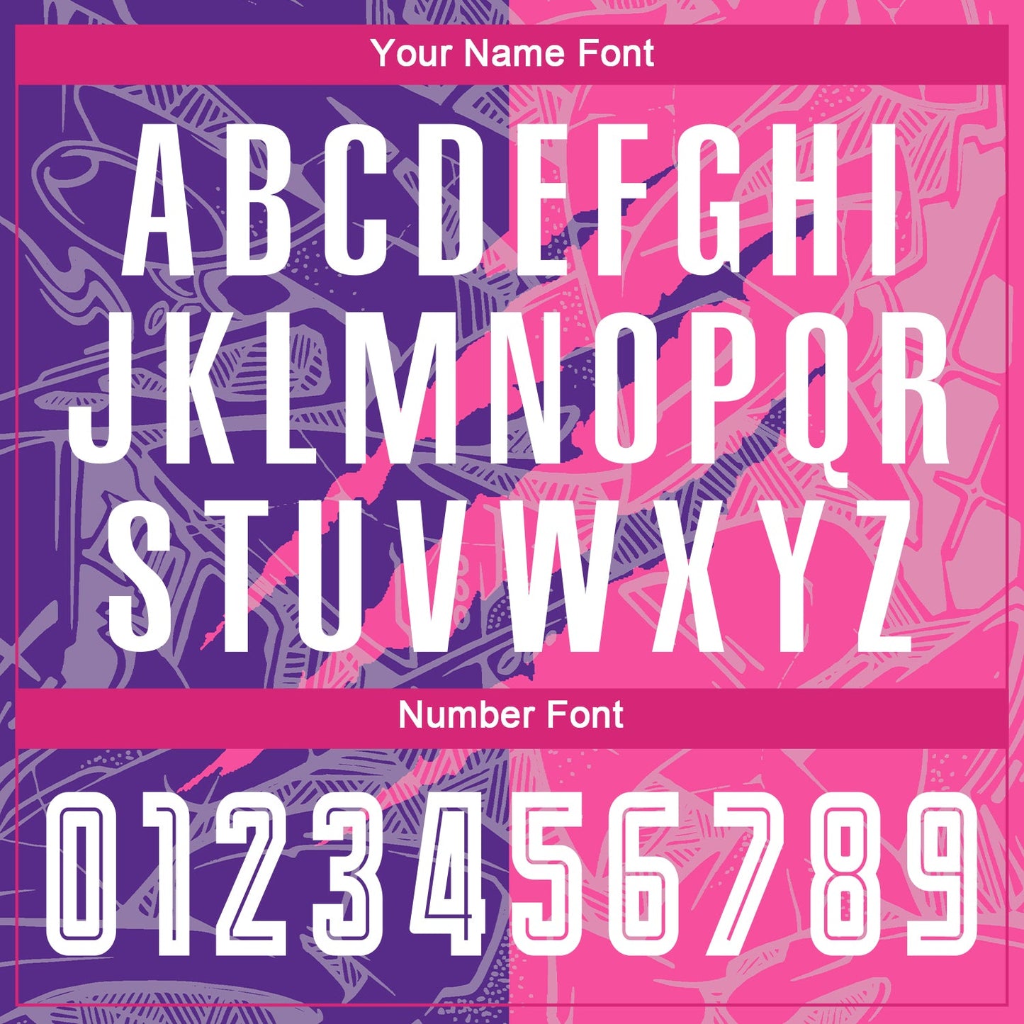 Custom Graffiti Pattern Purple-Pink Scratch Sublimation Soccer Uniform Jersey Limited