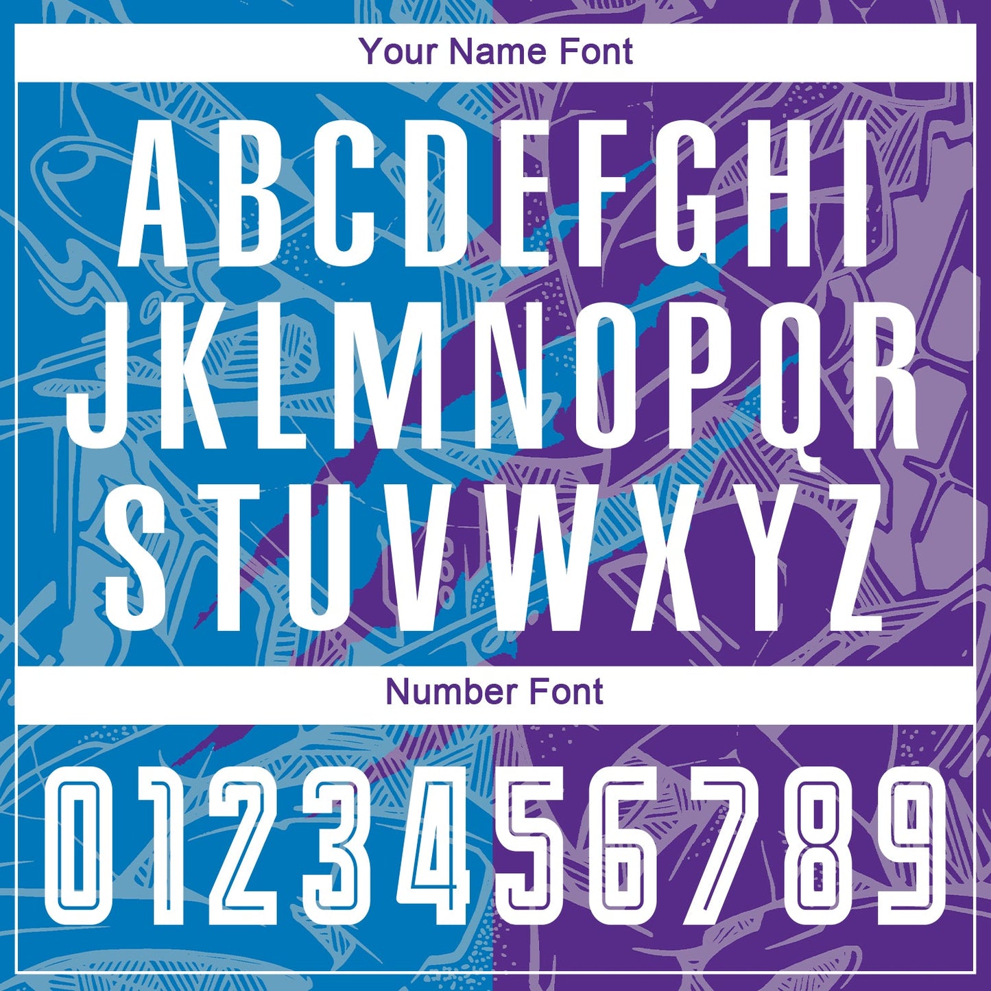 Custom Graffiti Pattern Blue-Purple Scratch Sublimation Soccer Uniform Jersey Limited