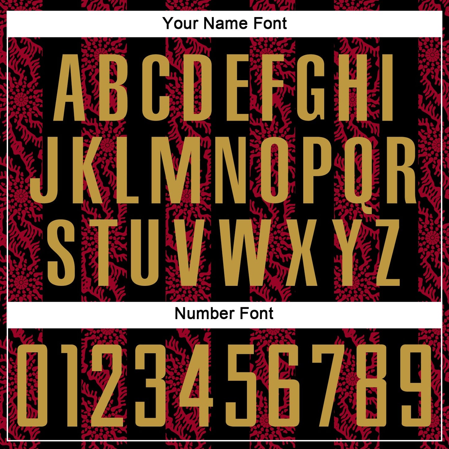 Custom Black Old Gold-Red Abstract Shape Sublimation Soccer Uniform Jersey Limited