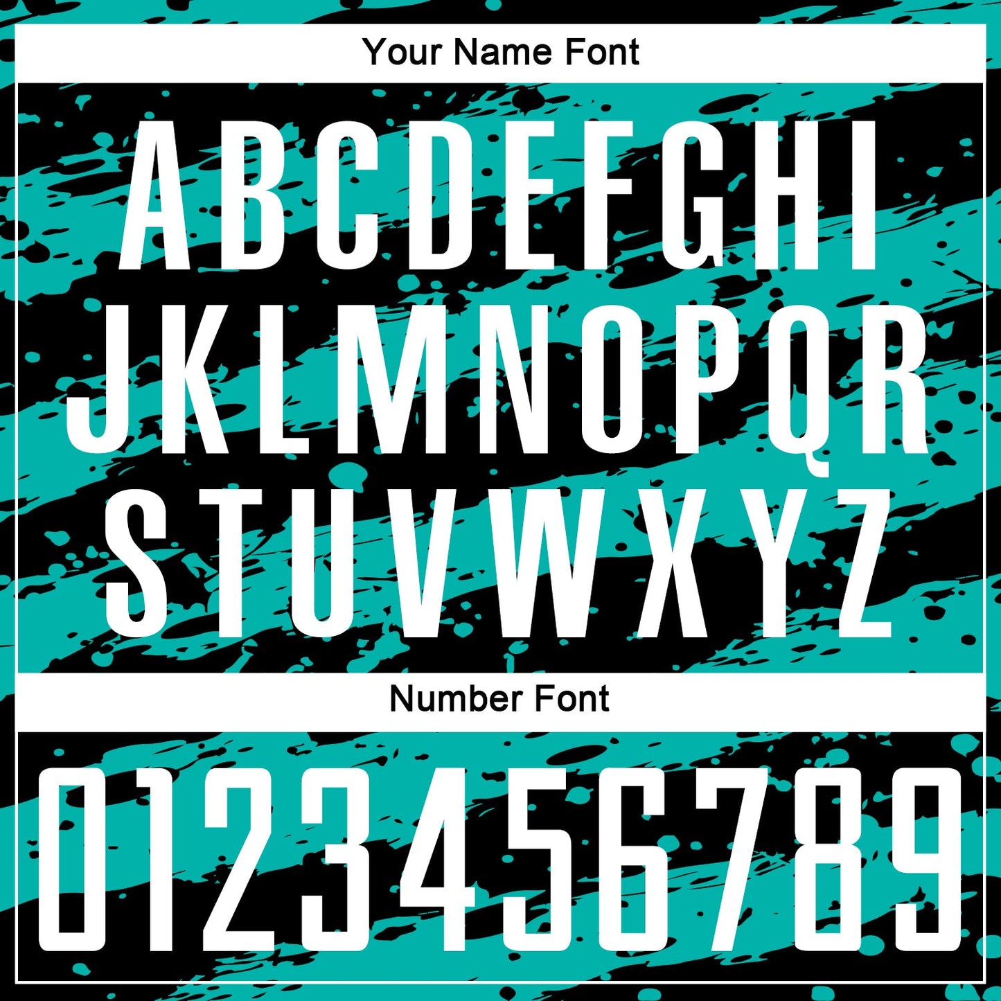 Custom Black White-Aqua Splash Sublimation Soccer Uniform Jersey Limited