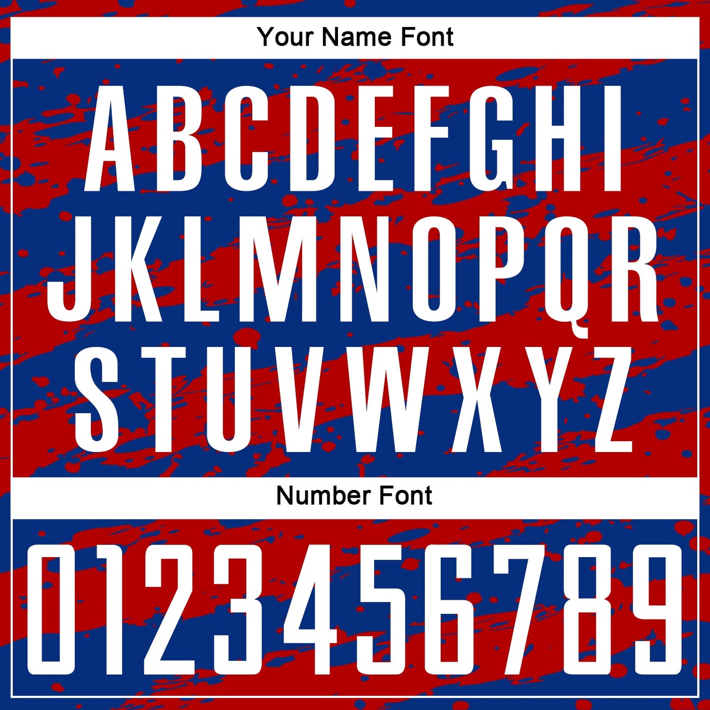 Custom Royal White-Red Splash Sublimation Soccer Uniform Jersey Limited