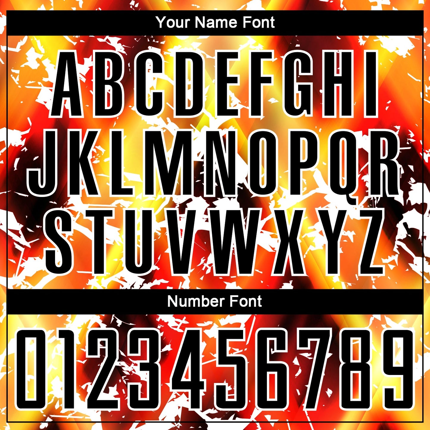 Custom Black Yellow-Red Flame Sublimation Soccer Uniform Jersey Limited