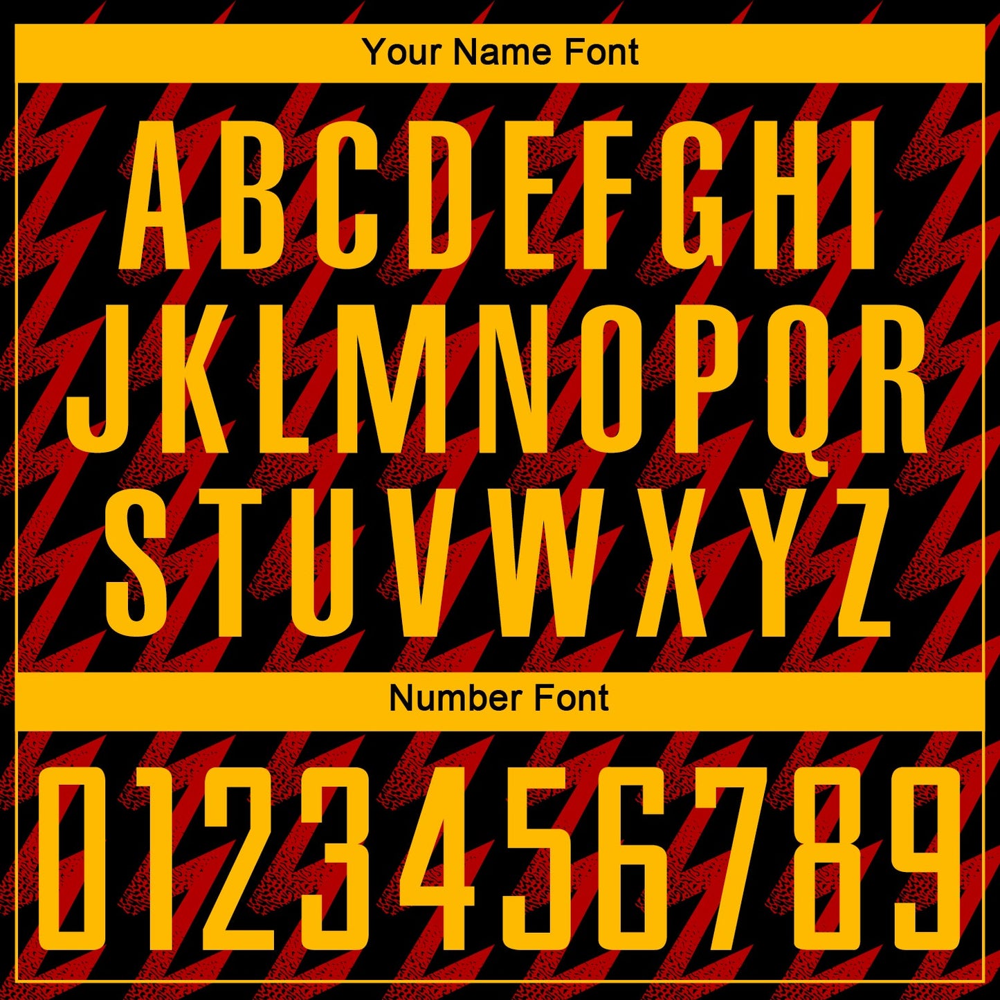 Custom Black Gold-Red Zigzag Shape Sublimation Soccer Uniform Jersey Limited