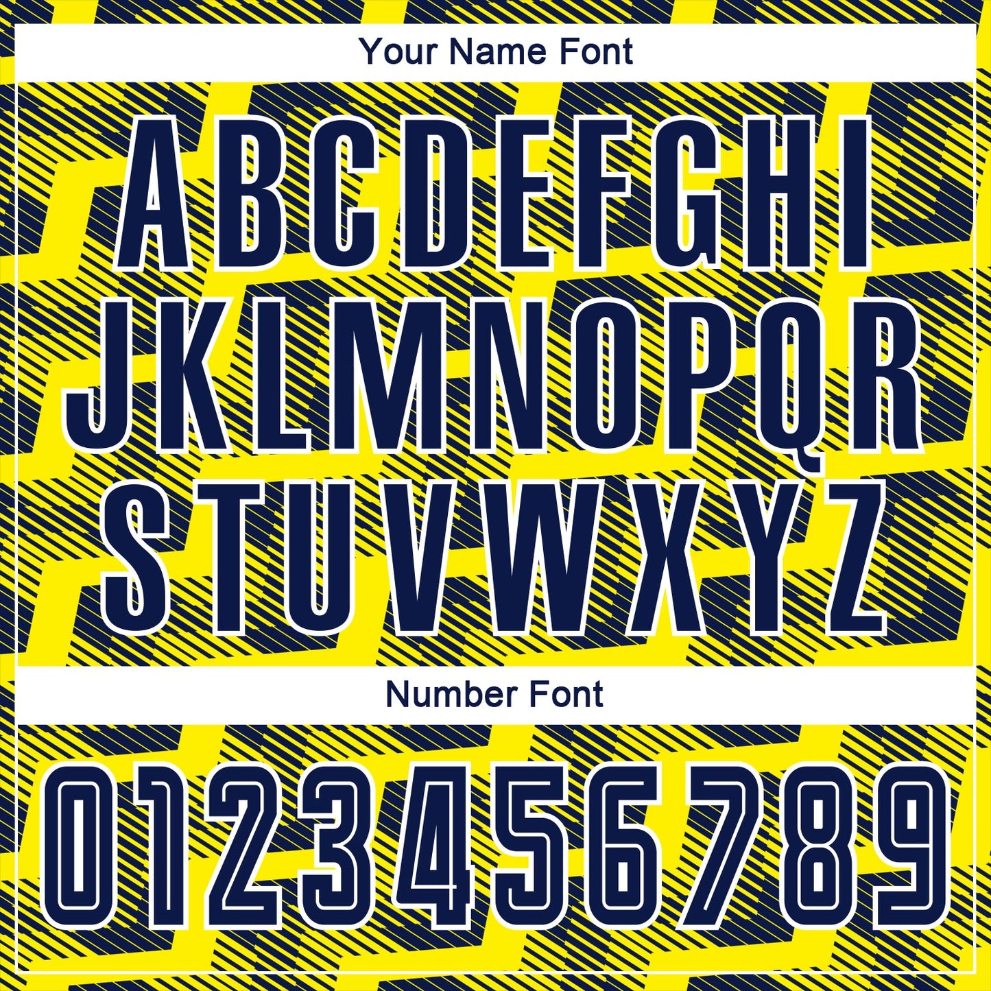 Custom Navy Light Yellow-White Line Sublimation Soccer Uniform Jersey Limited