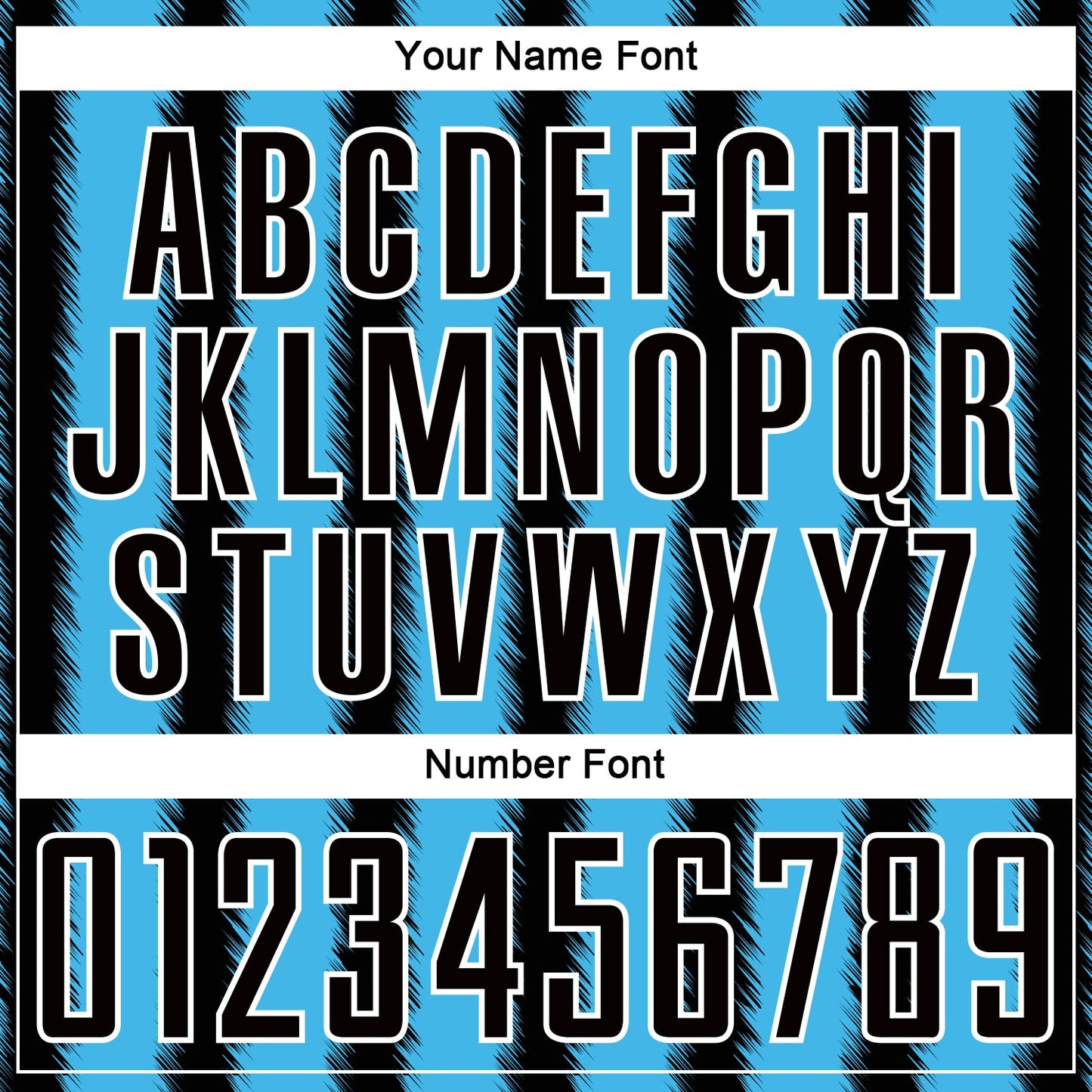 Custom Black Sky Blue-White Line Sublimation Soccer Uniform Jersey Limited