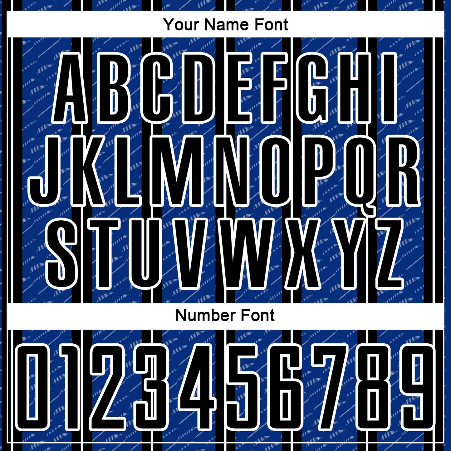 Custom Black Royal-White Line Sublimation Soccer Uniform Jersey Limited