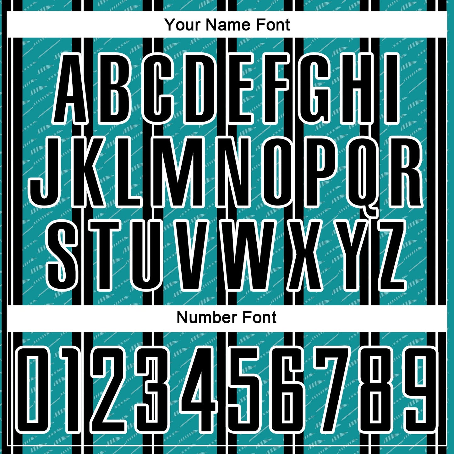 Custom Black Teal-White Line Sublimation Soccer Uniform Jersey Limited