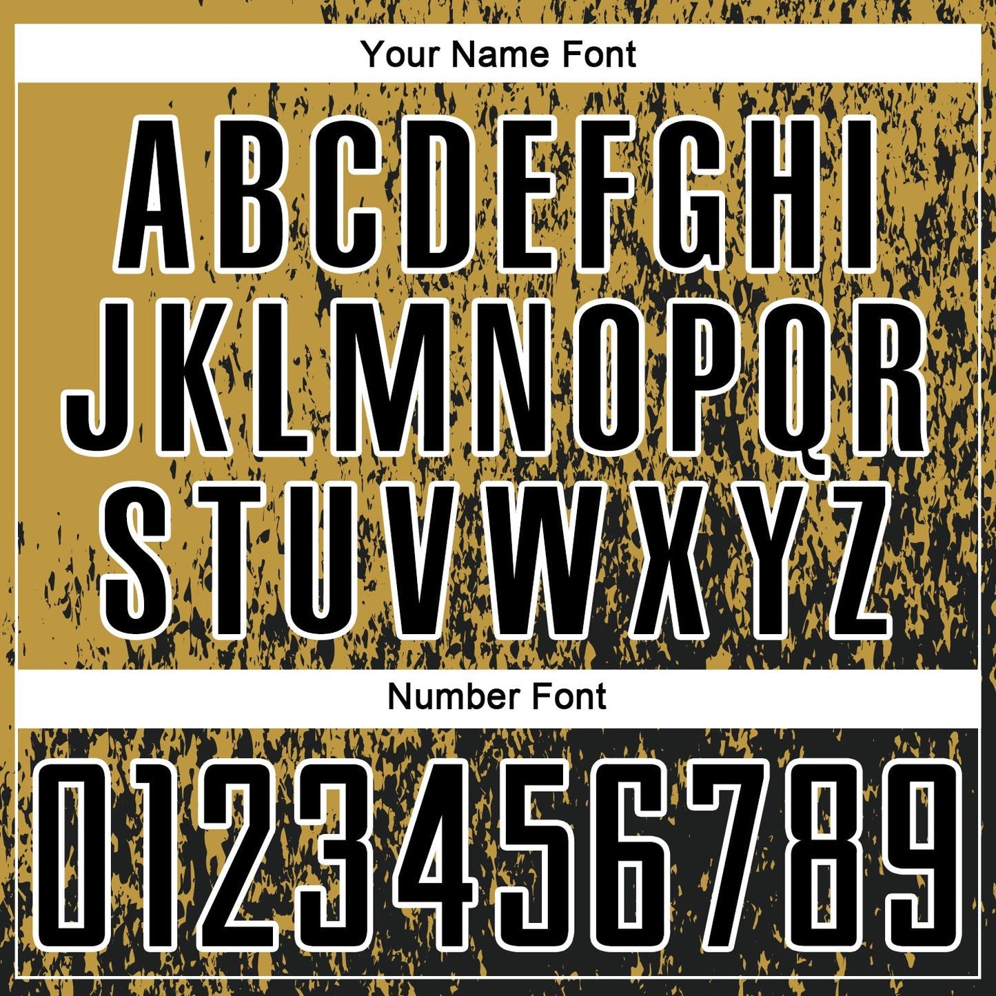 Custom Old Gold Black-White Abstract Fragment Art Sublimation Soccer Uniform Jersey Limited